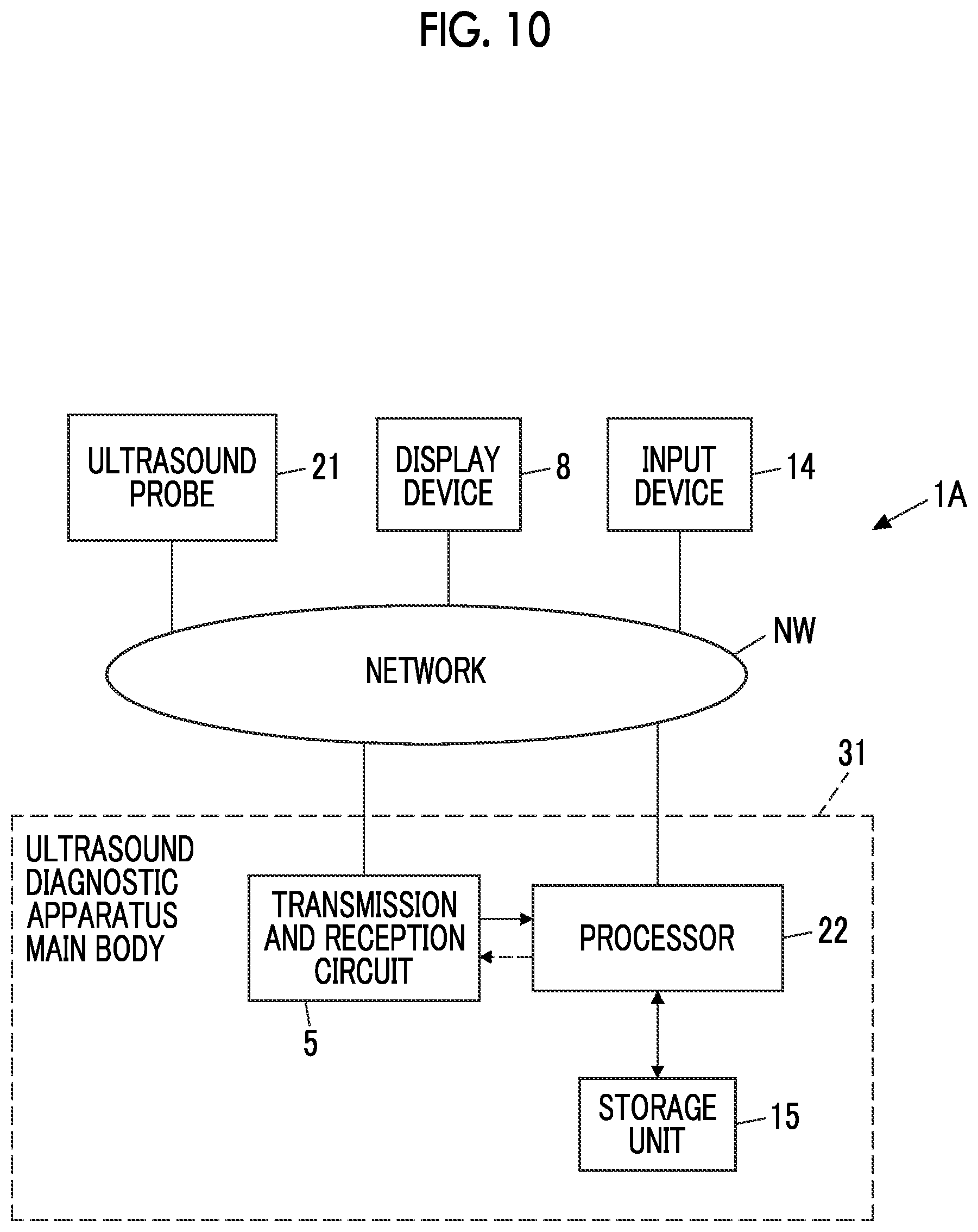 Patent US12303331 Figure 7 – Ultrasound diagnostic apparatus and control method of ultrasound diagnostic apparatus