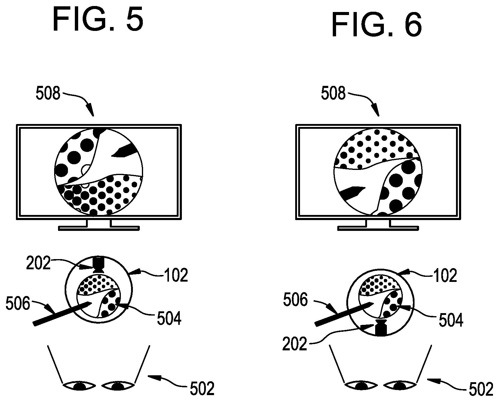Patent US12303341 Figure 5 – Camera position indication systems and methods