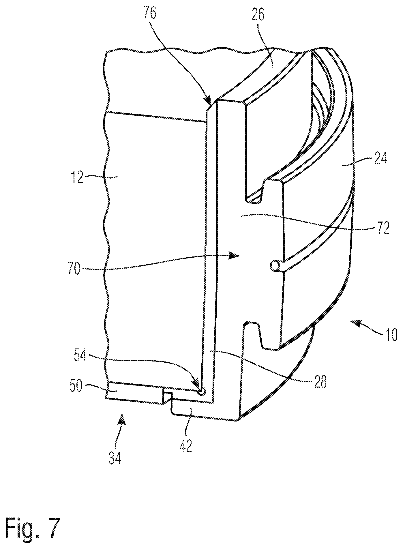 Patent US12303343 Figure 4 – Round dental blank holding ring and an arrangement having a blank and a holding ring