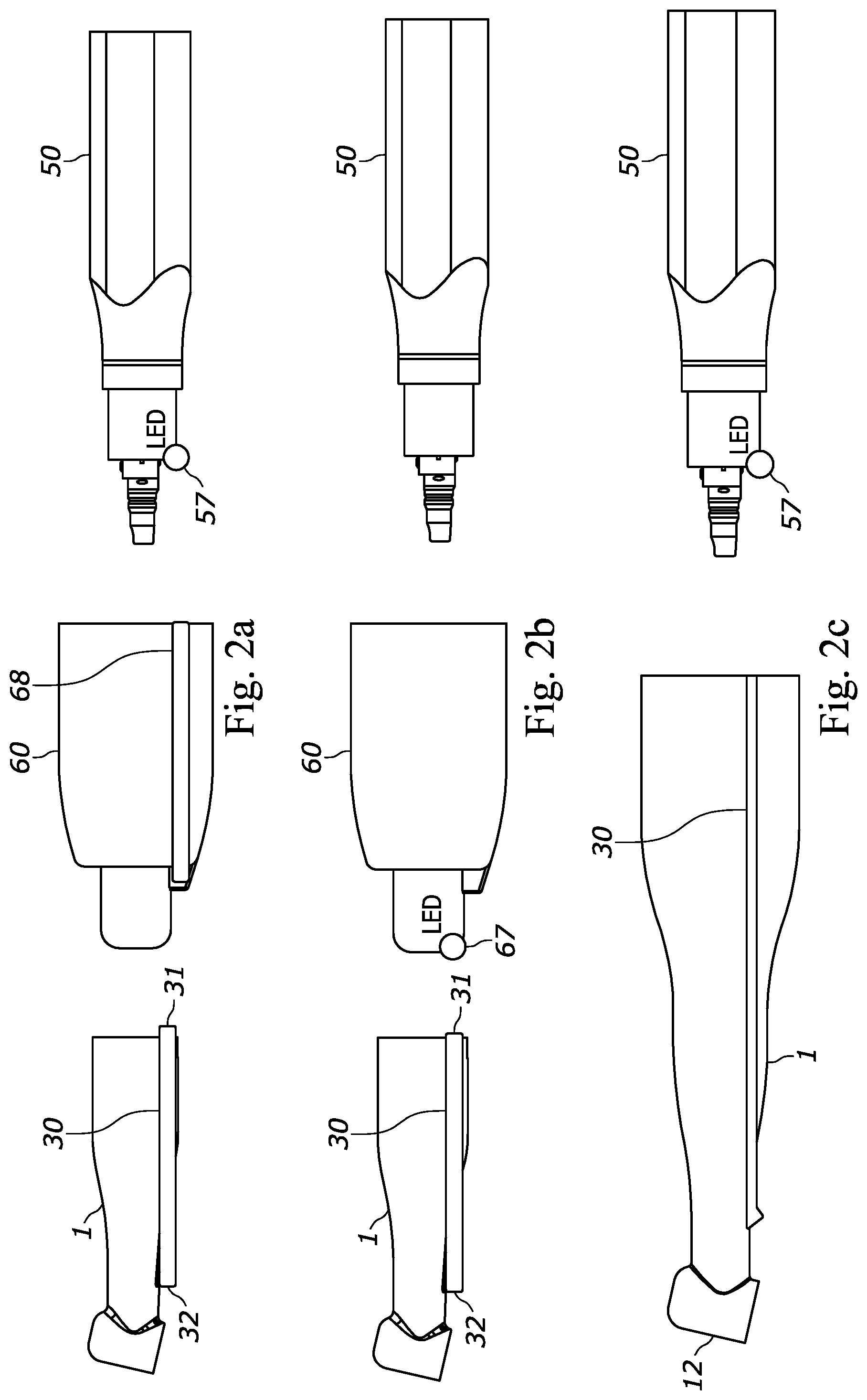 Patent US12303344 Figure 2 – Angled-head rotary cleaning device for dental purposes