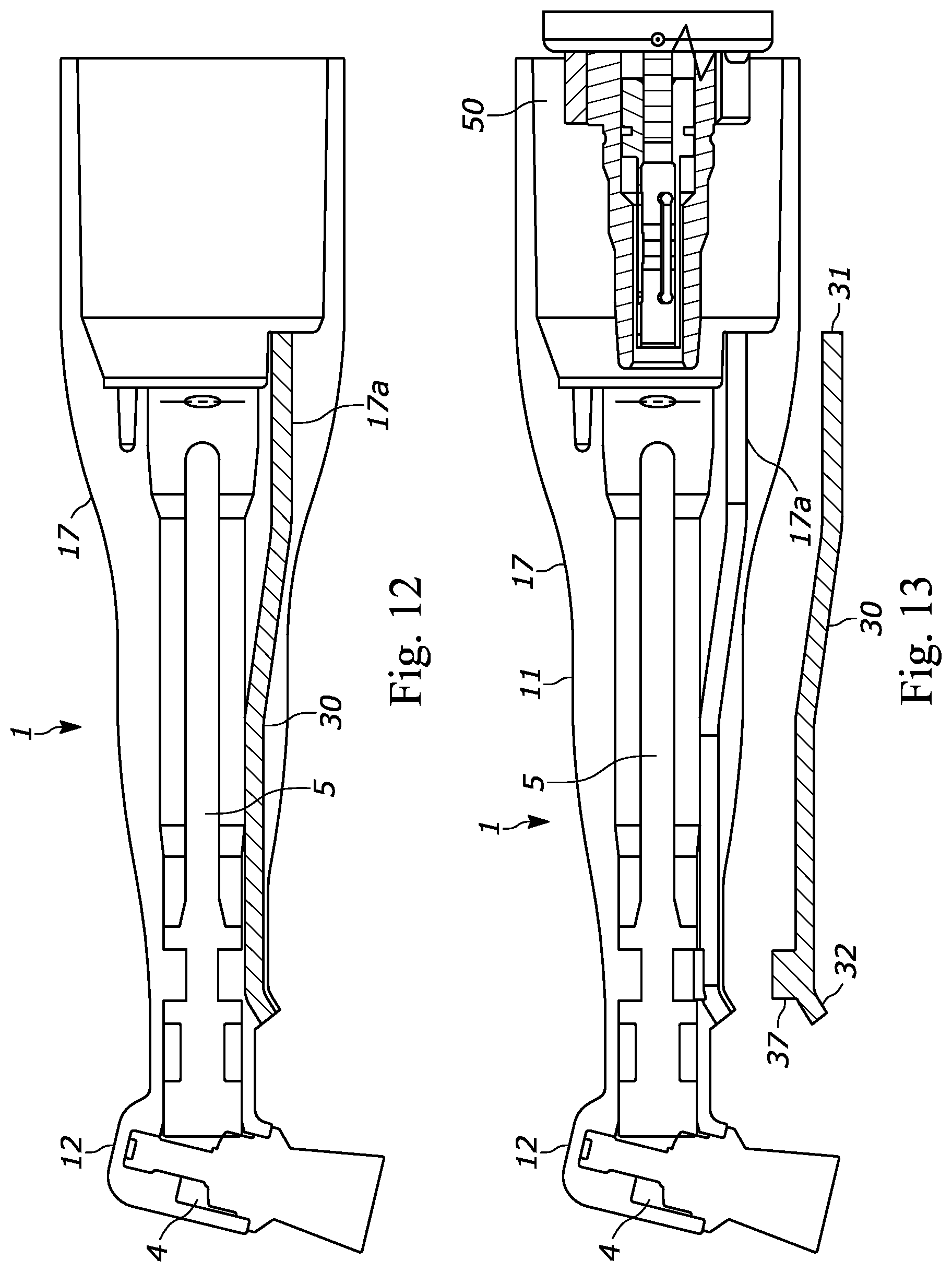 Patent US12303344 Figure 8 – Angled-head rotary cleaning device for dental purposes