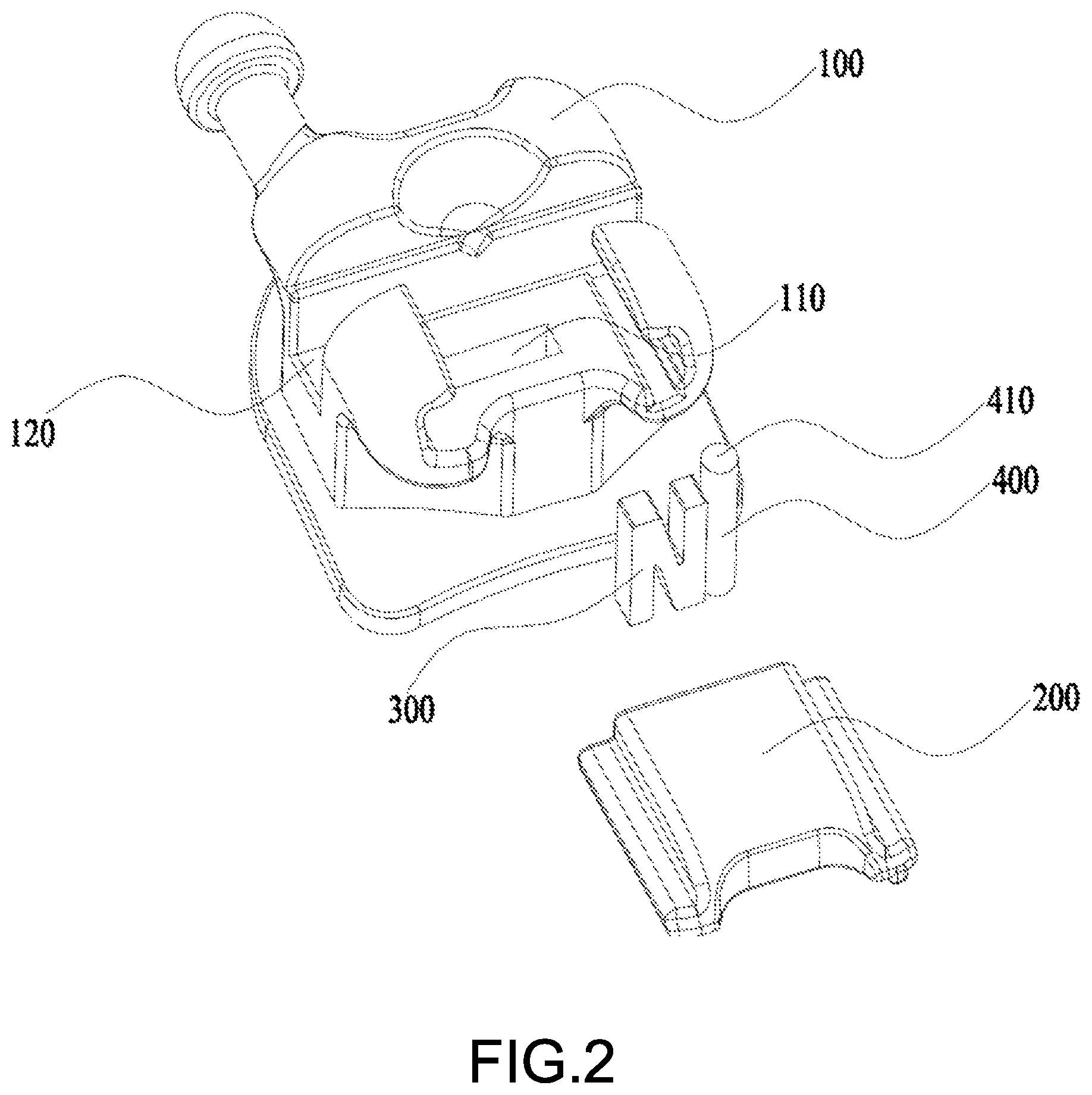 Patent US12303349 Figure 2 – Orthodontic appliance