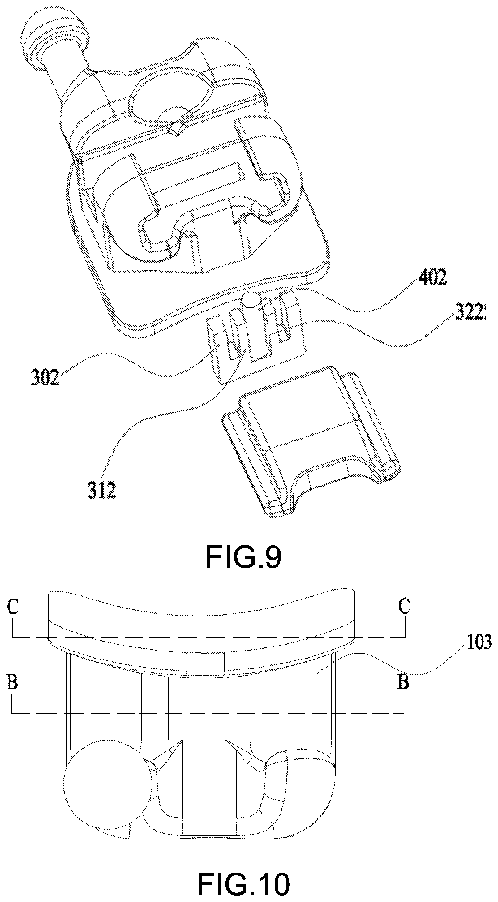 Patent US12303349 Figure 7 – Orthodontic appliance