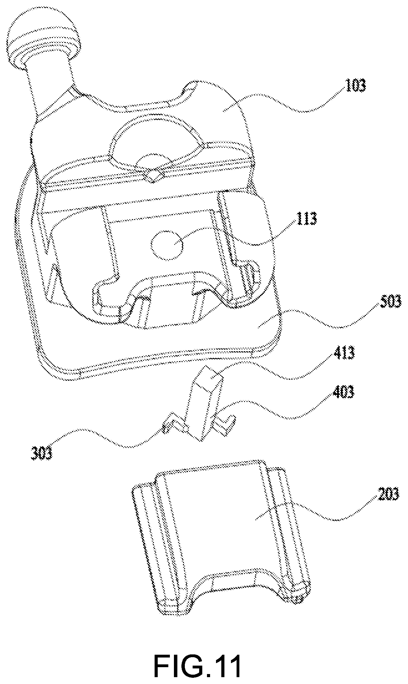 Patent US12303349 Figure 8 – Orthodontic appliance