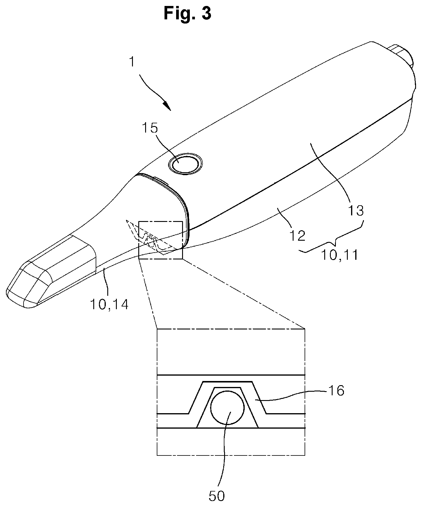 Patent US12303354 Figure 3 – Alignment state indicating apparatus and method