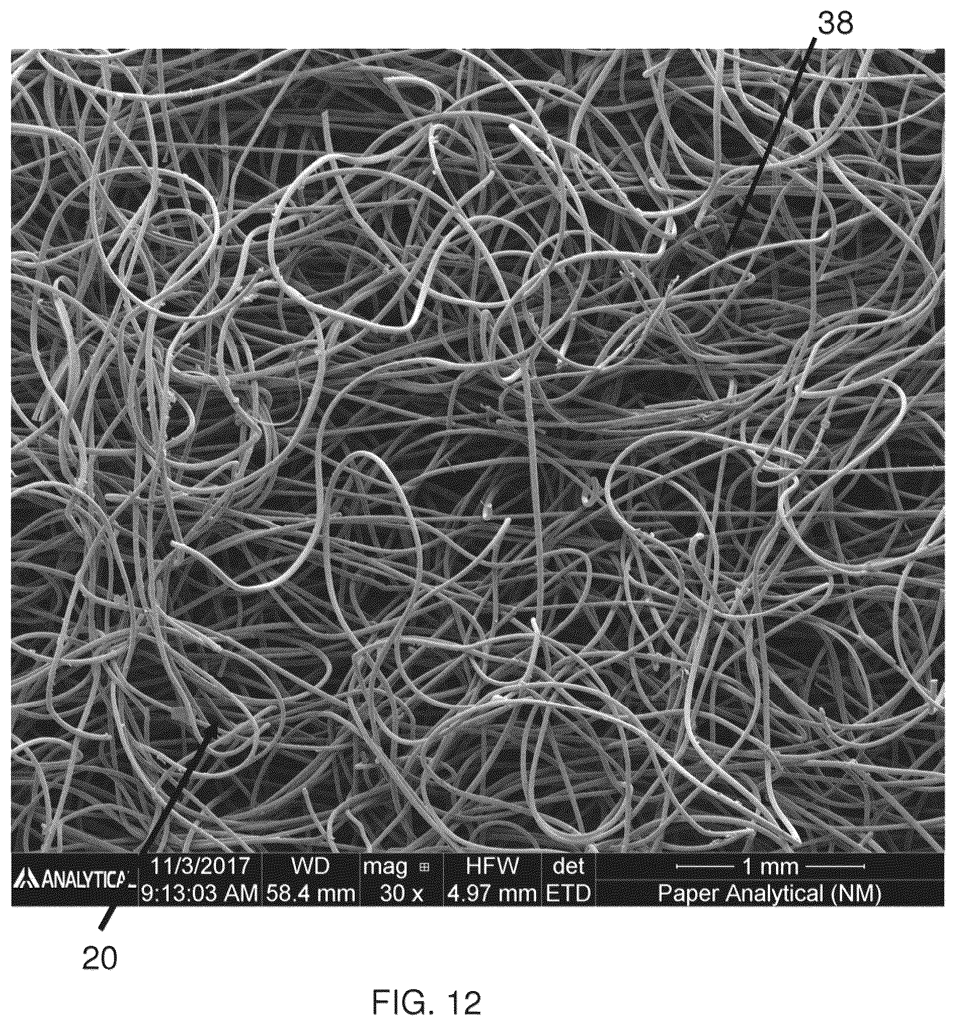 Patent US12303359 Figure 11 – Layer for absorbent article