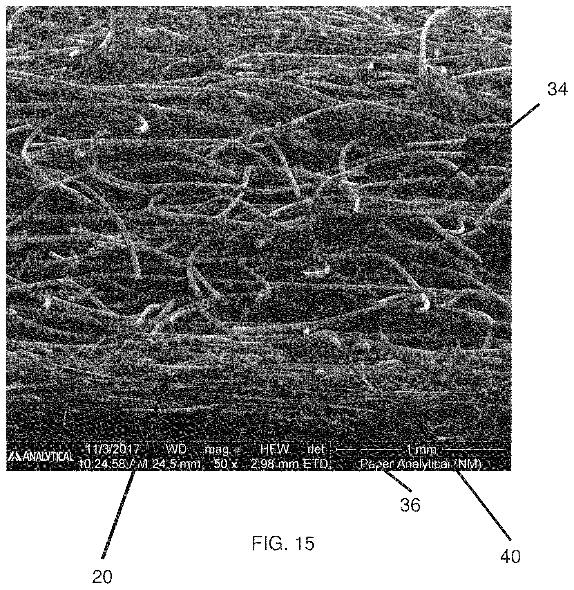 Patent US12303359 Figure 14 – Layer for absorbent article