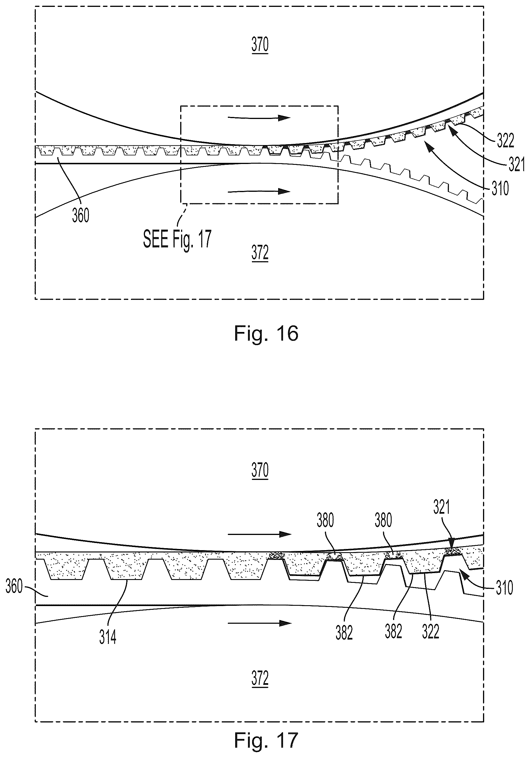 Patent US12303360 Figure 14 – Nonwoven webs with visually discernible patterns and improved texture perception