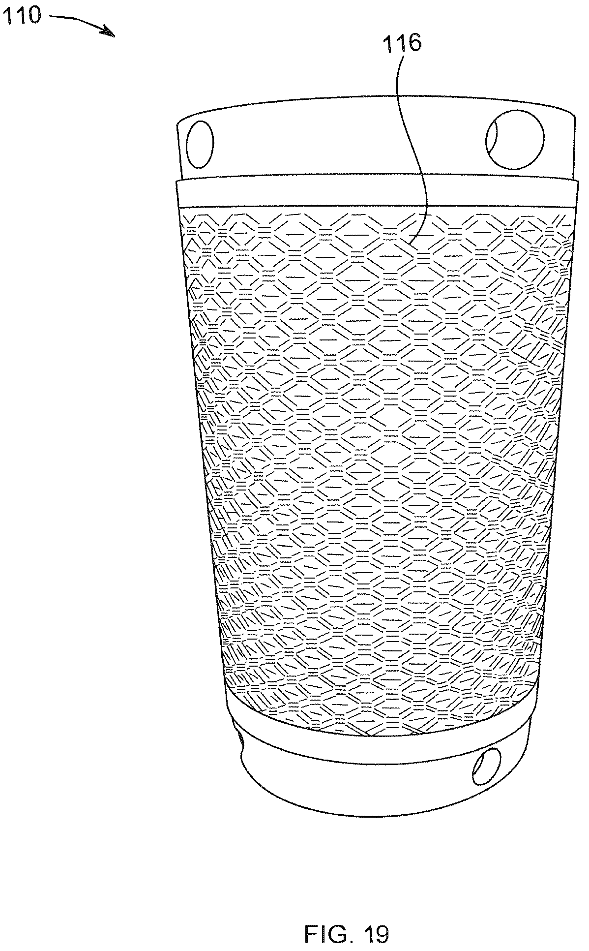 Patent US12303361 Figure 17 – Highly extensible nonwoven webs and absorbent articles having such webs