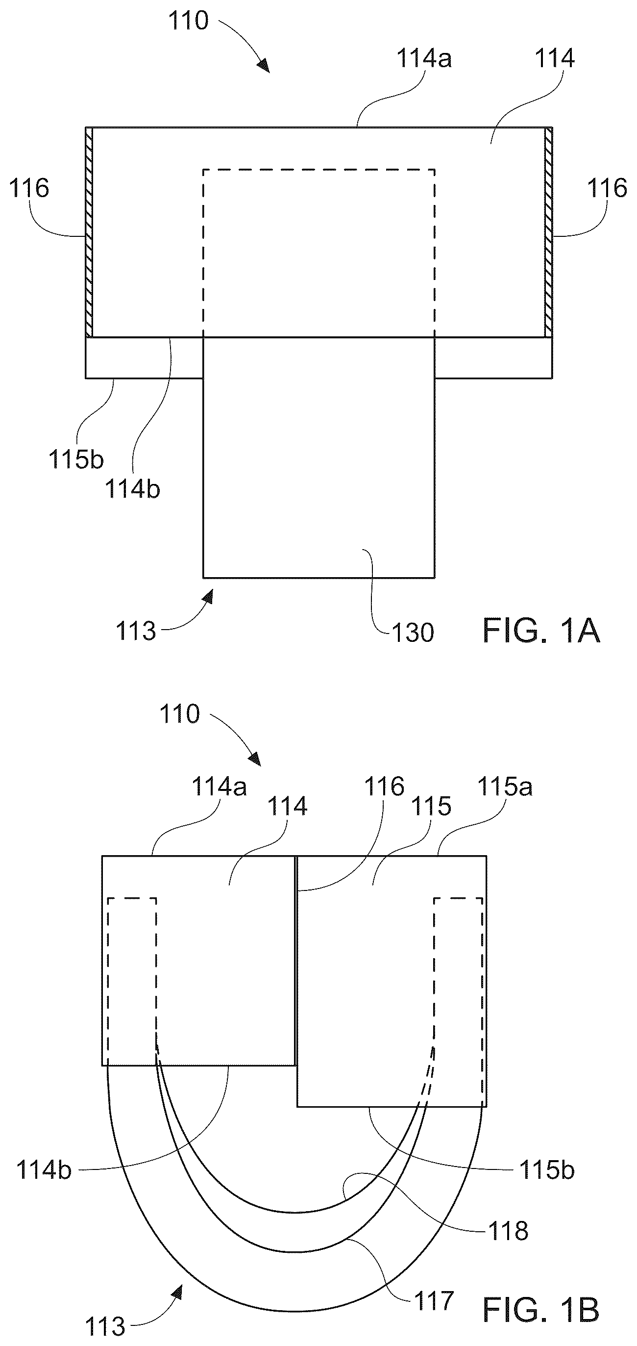 Patent US12303366 — Stretch laminate with beamed elastics and formed nonwoven layer — Figure 1