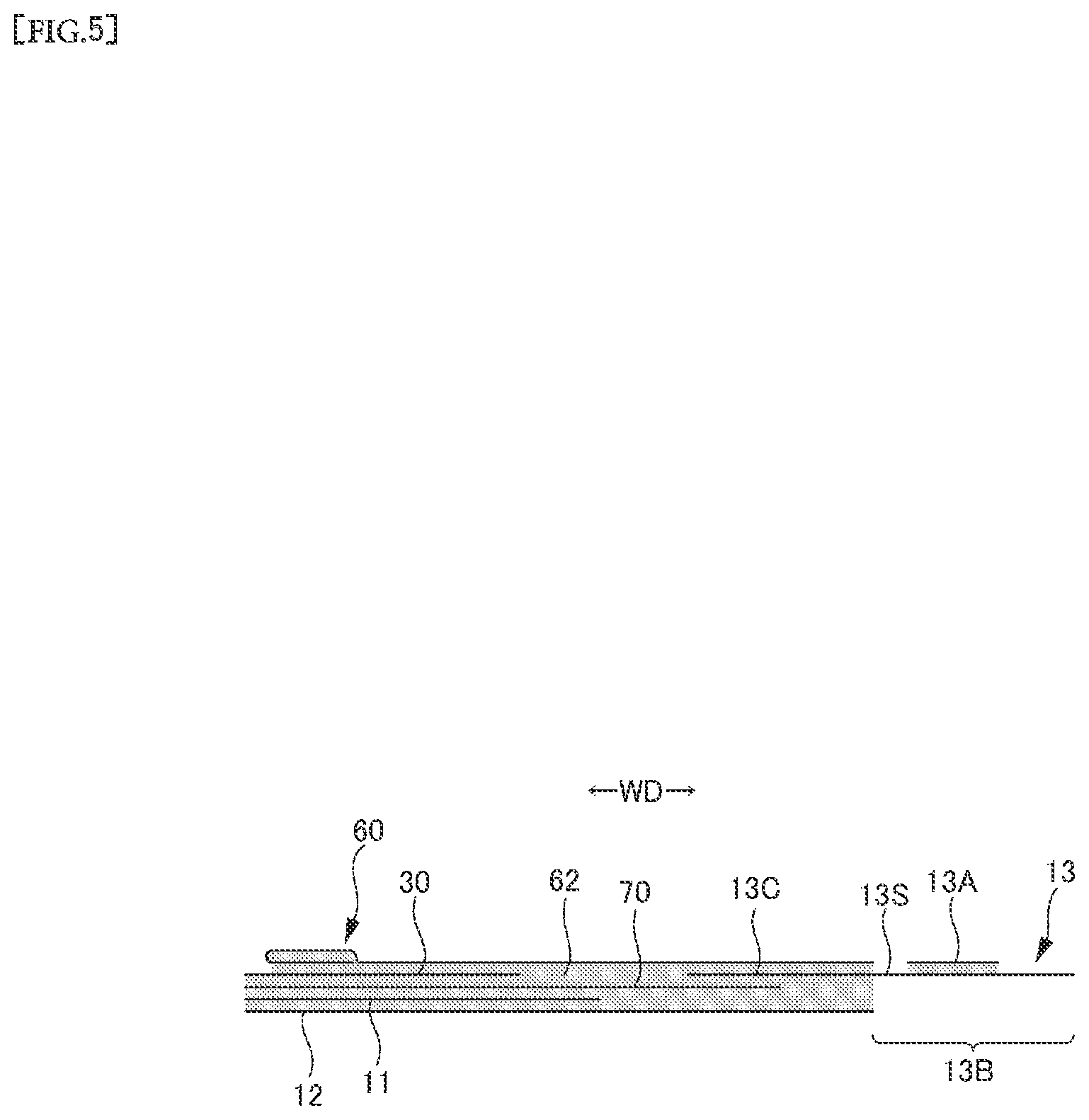 Patent US12303367 Figure 5 – Attachable-type disposable wearing article