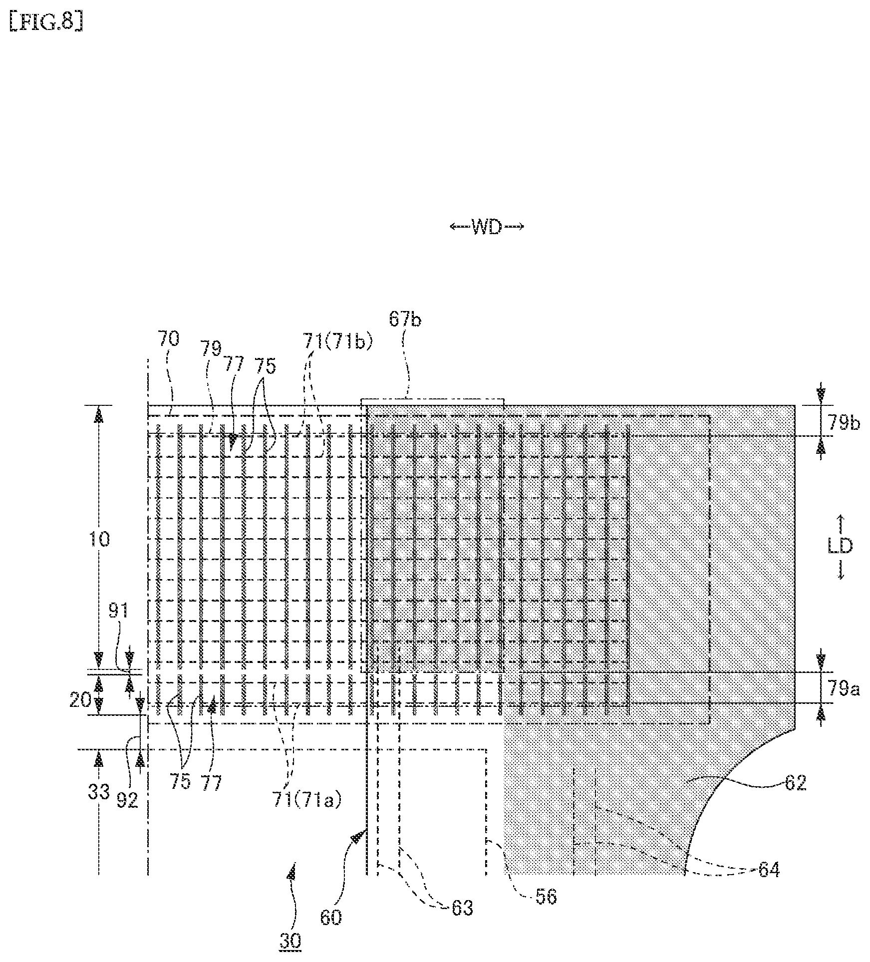 Patent US12303367 Figure 8 – Attachable-type disposable wearing article
