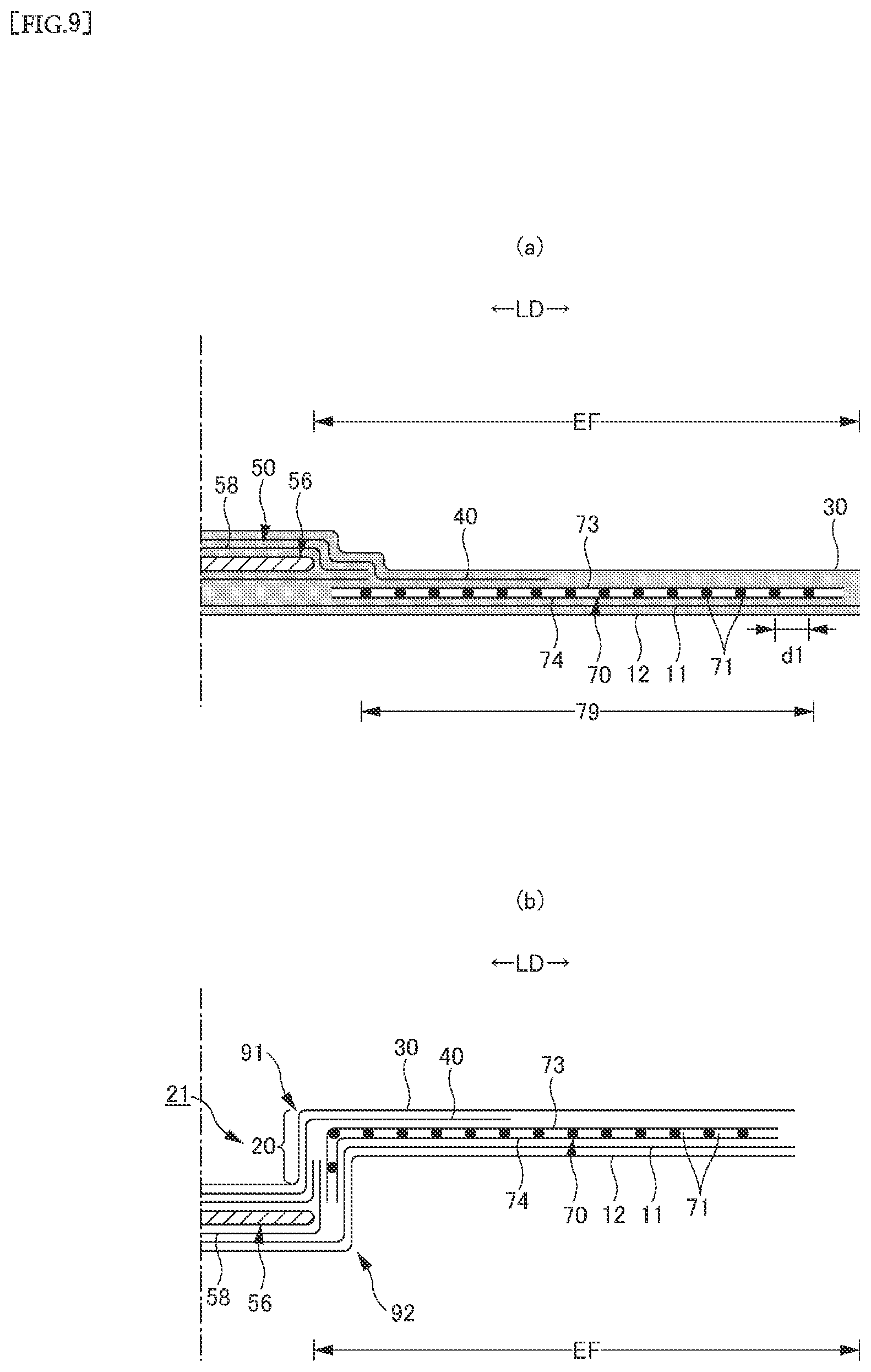 Patent US12303367 Figure 9 – Attachable-type disposable wearing article