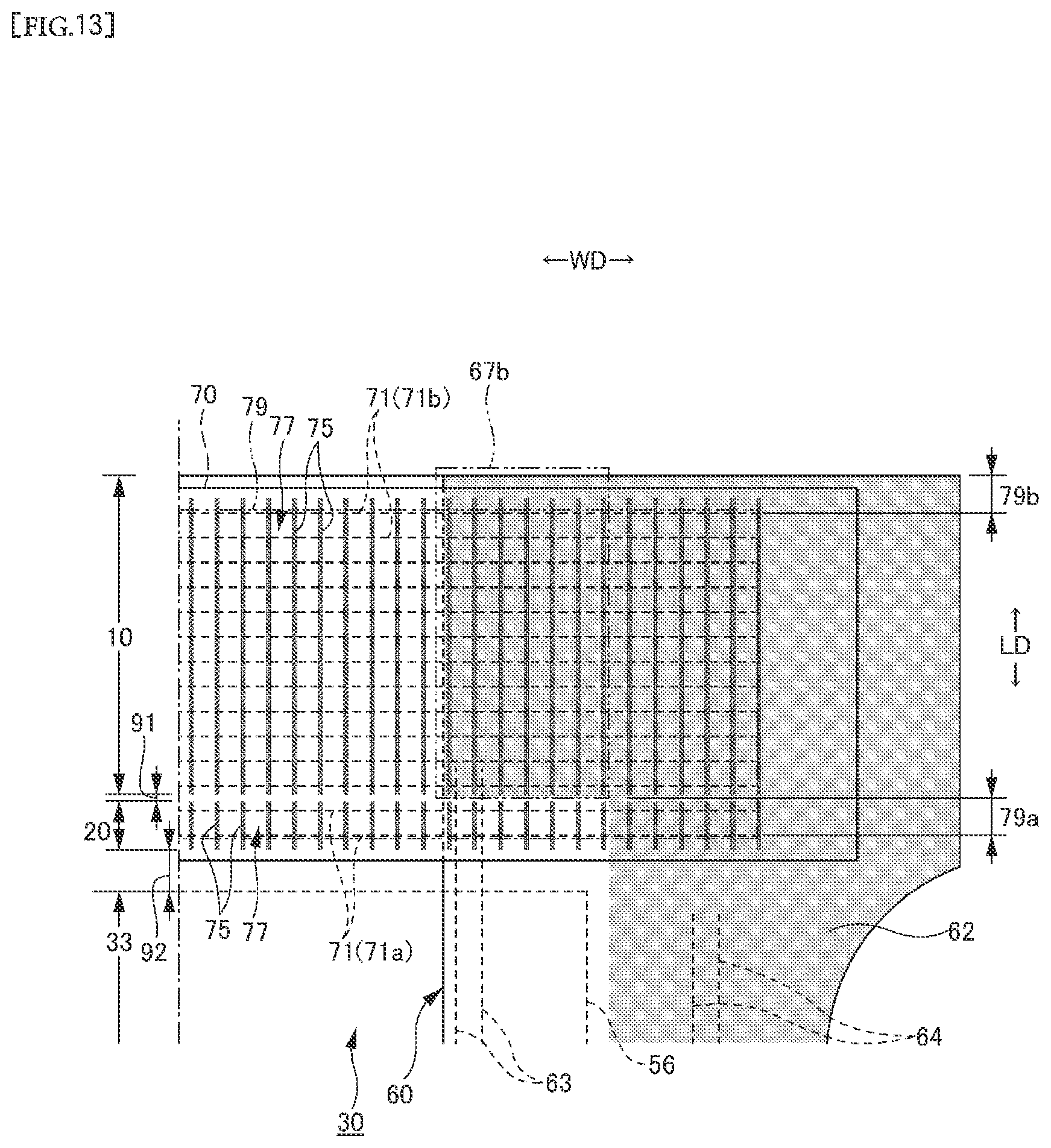 Patent US12303367 Figure 13 – Attachable-type disposable wearing article