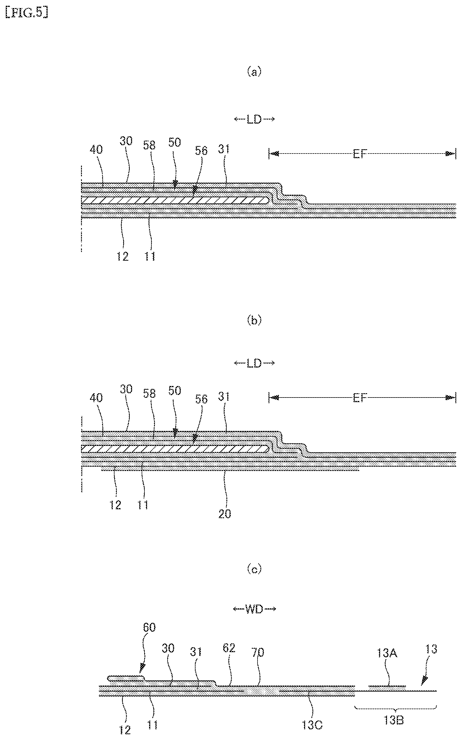 Patent US12303368 Figure 5 – Disposable wearable article