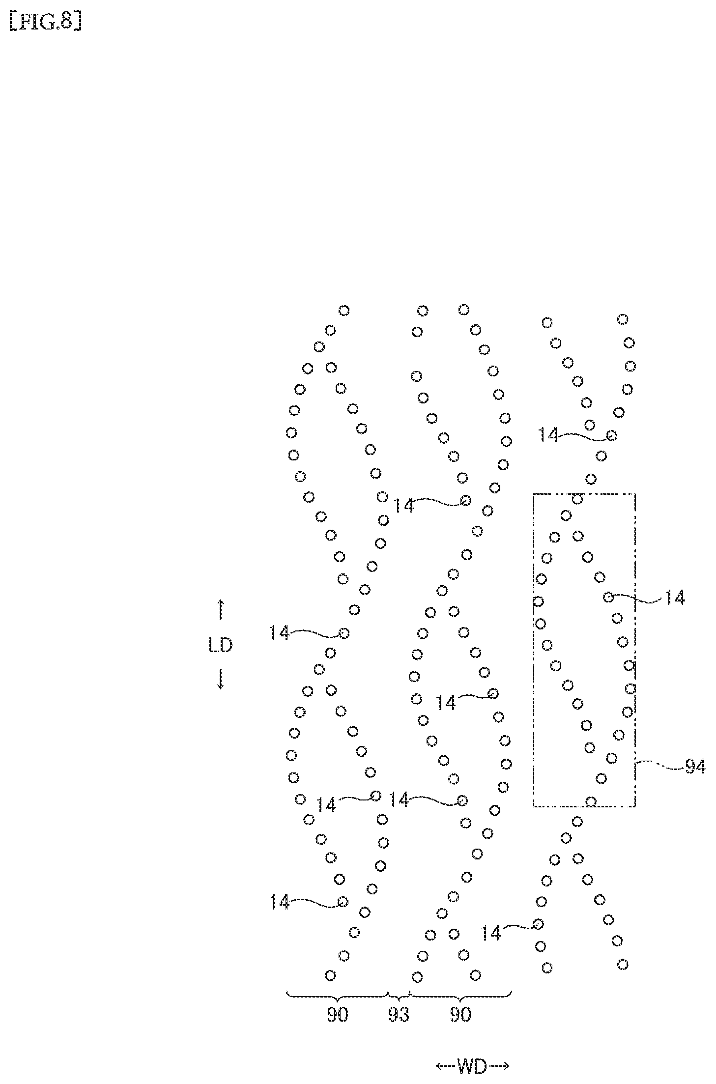 Patent US12303368 Figure 8 – Disposable wearable article