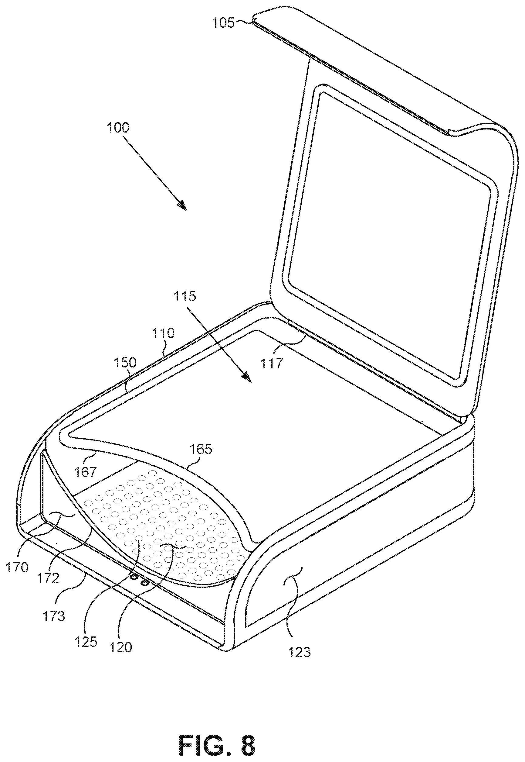 Patent US12303372 Figure 4 – Method and apparatus for storing a feminine hygiene article