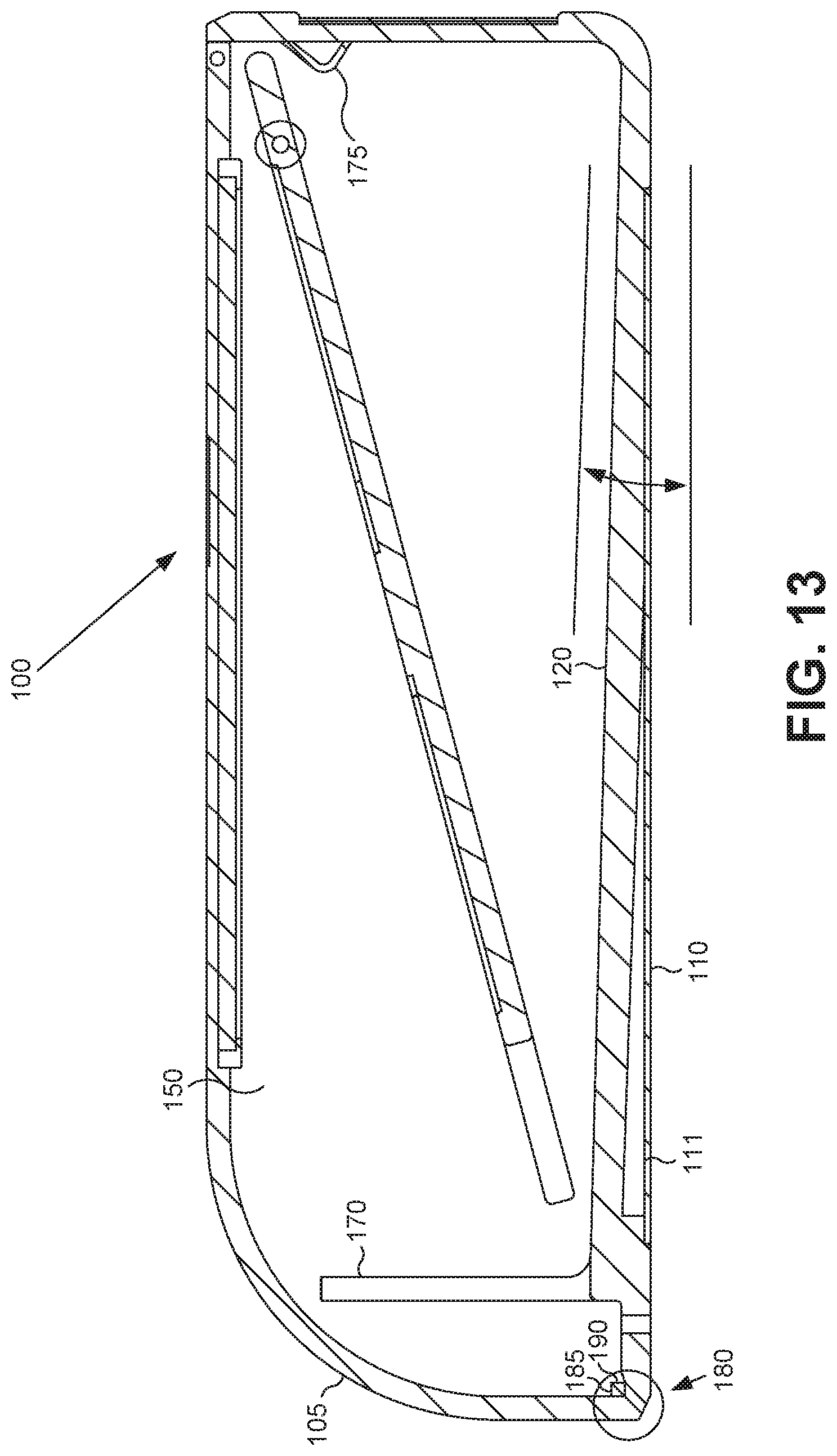 Patent US12303372 Figure 9 – Method and apparatus for storing a feminine hygiene article
