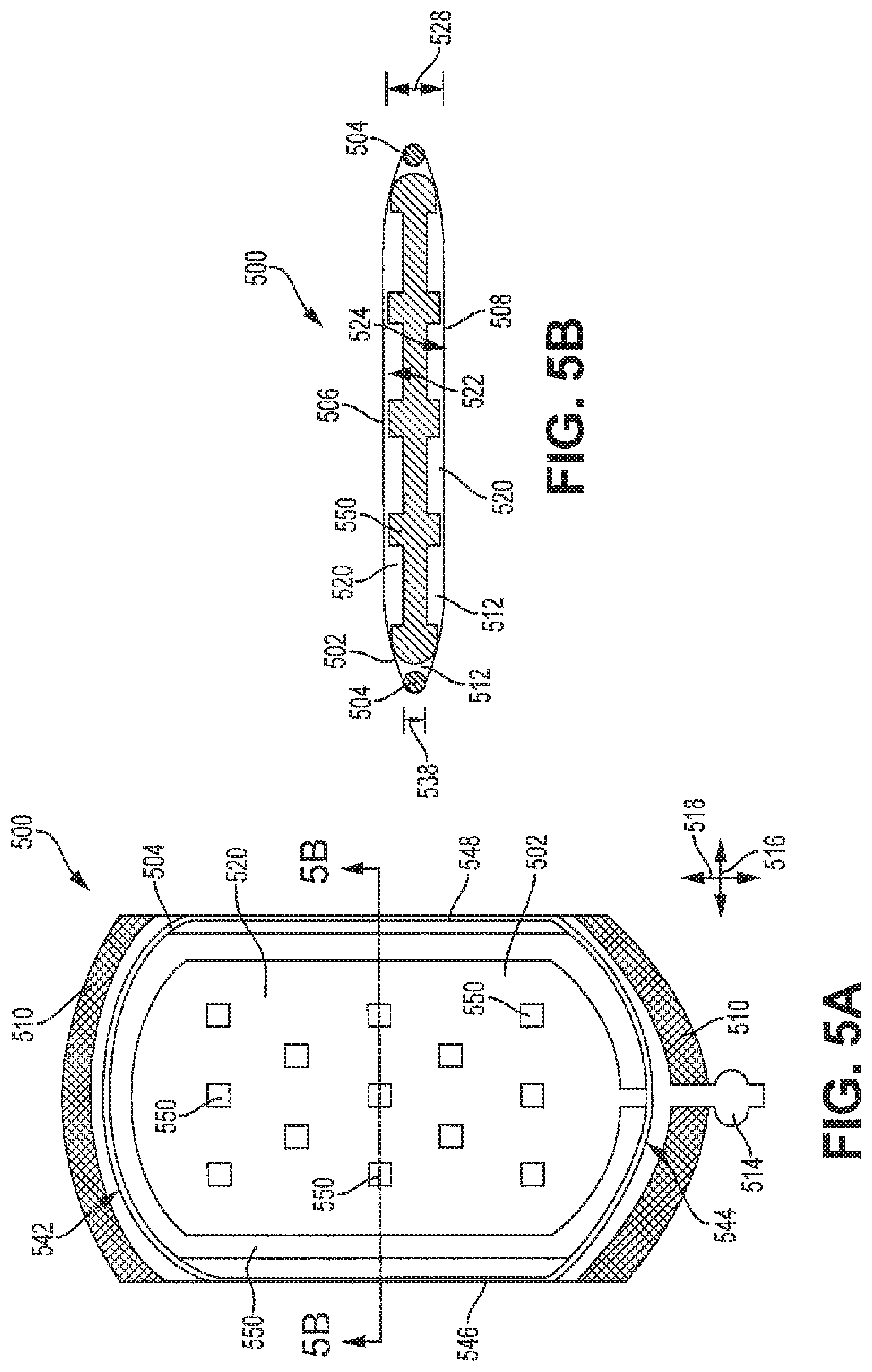 Patent US12303374 Figure 4 – Cell encapsulation devices with controlled cell bed thickness