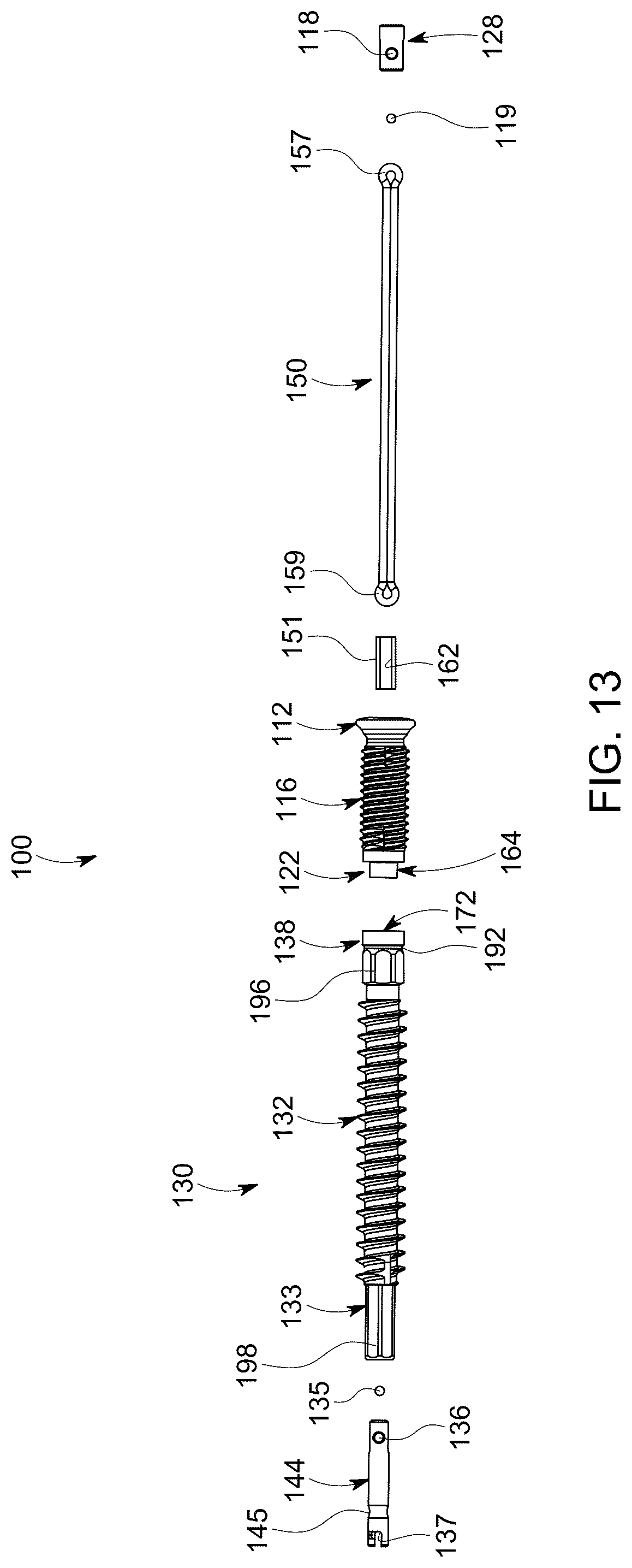 Patent US12303377 Figure 13 – Dynamic fixation implant and method of use