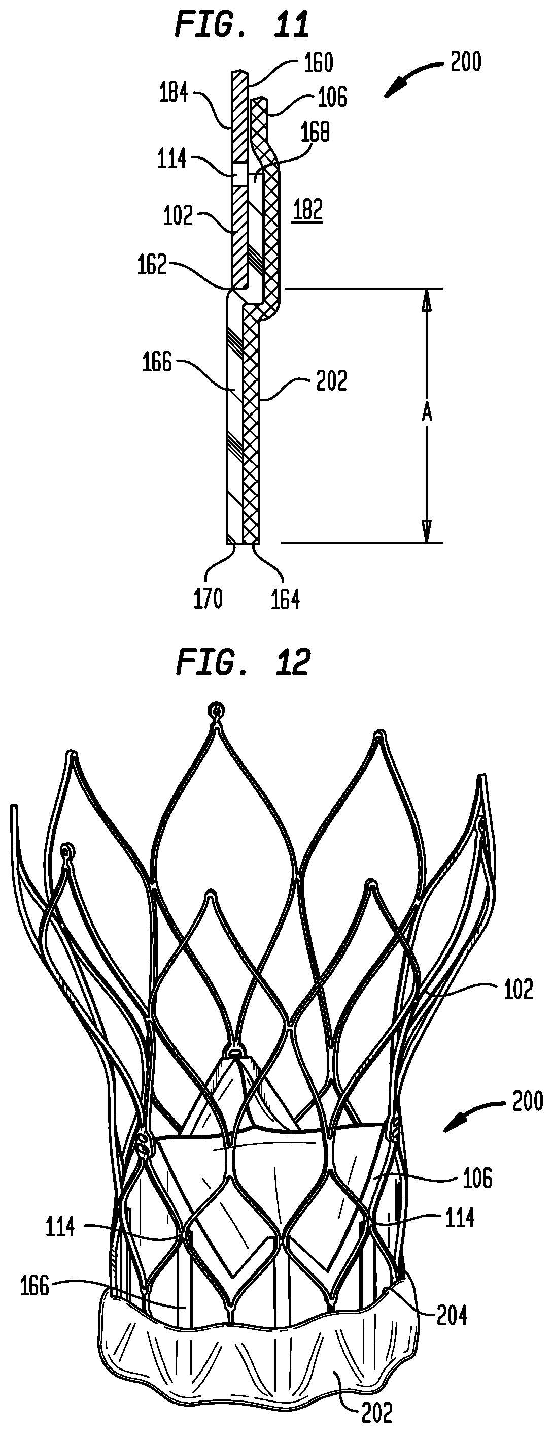 Patent US12303386 Figure 8 – Stent assembly for use in prosthetic heart valves