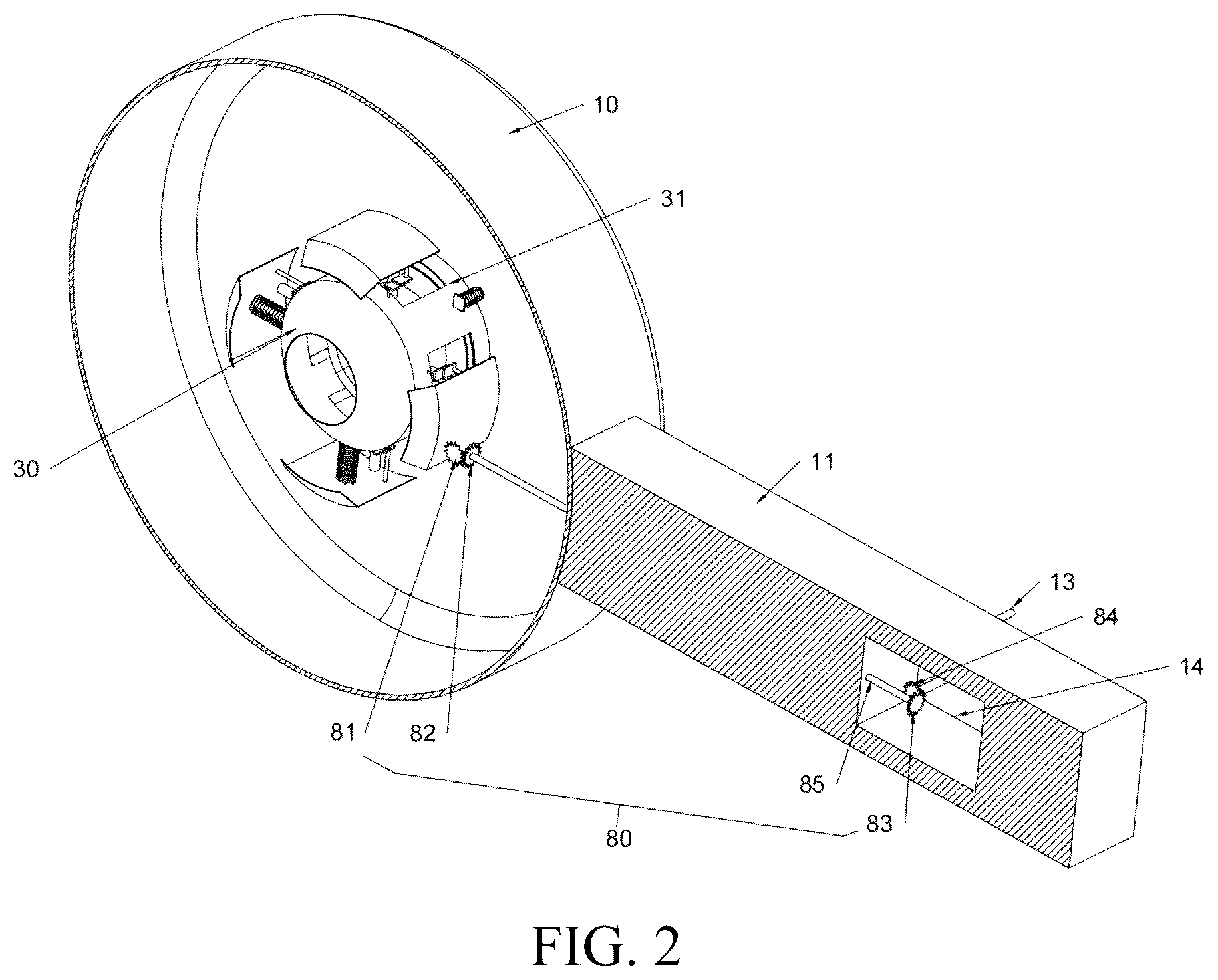 Patent US12303388 Figure 2 – Valve compression apparatus