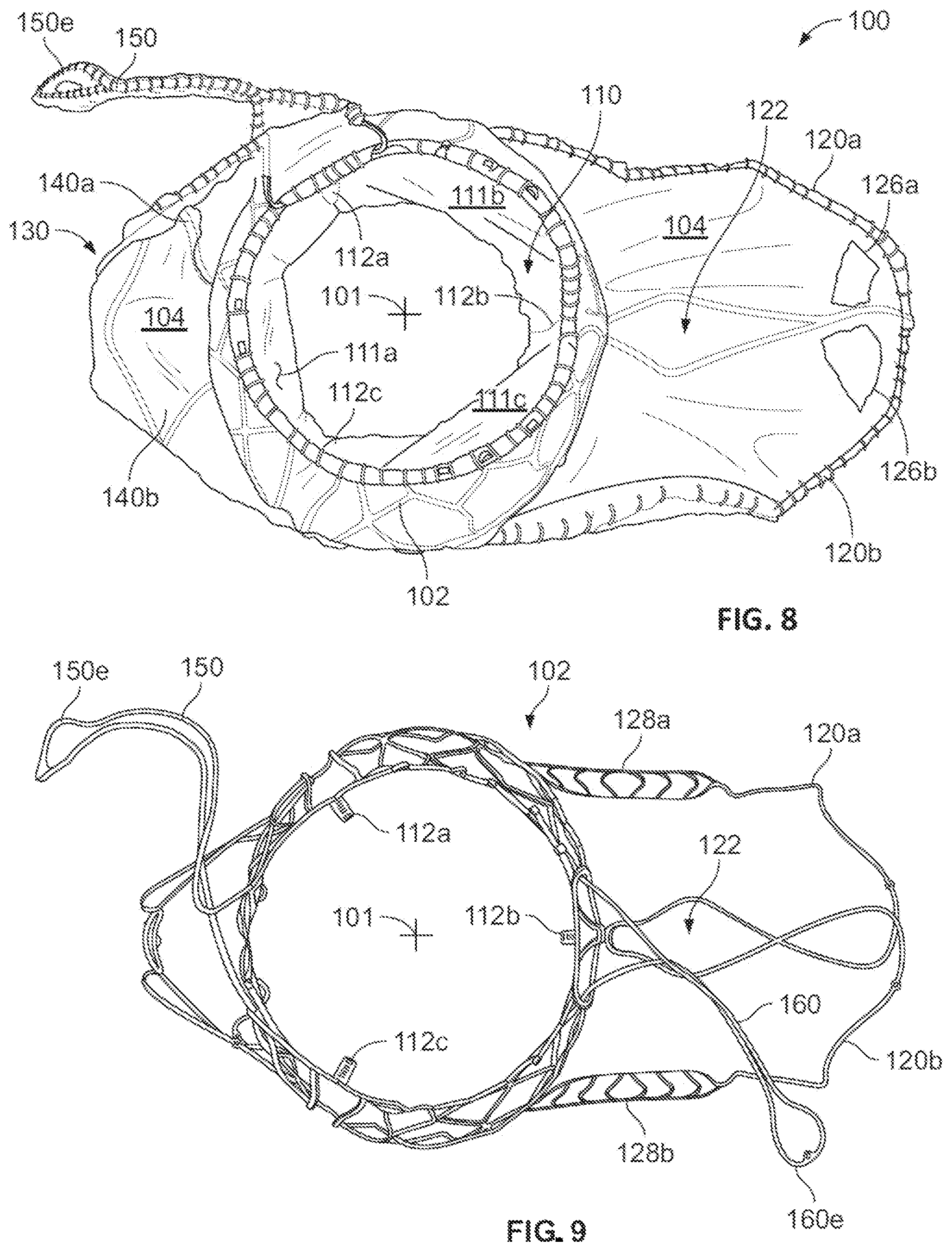 Patent US12303389 Figure 5 – Prosthetic heart valves
