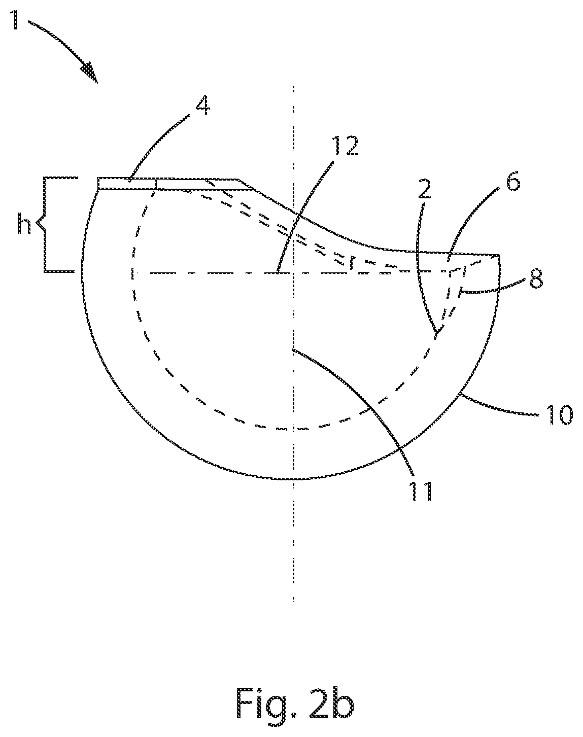 Patent US12303394 Figure 3 – Constrained acetabular liner