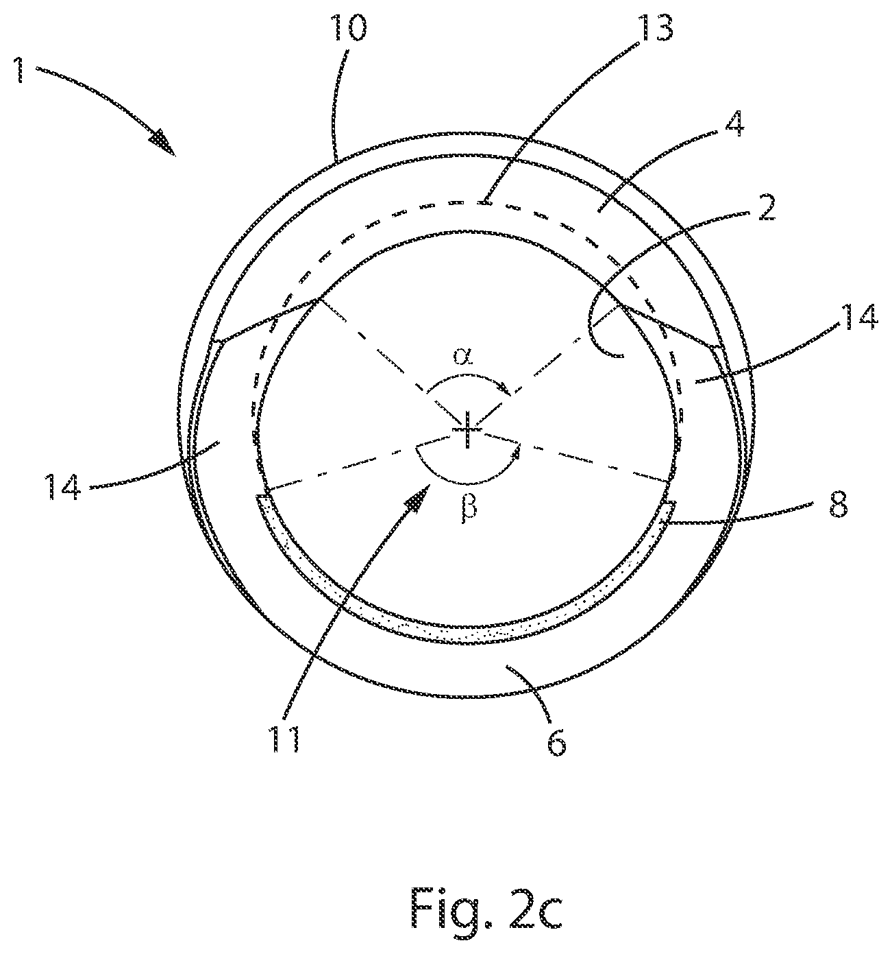 Patent US12303394 Figure 4 – Constrained acetabular liner