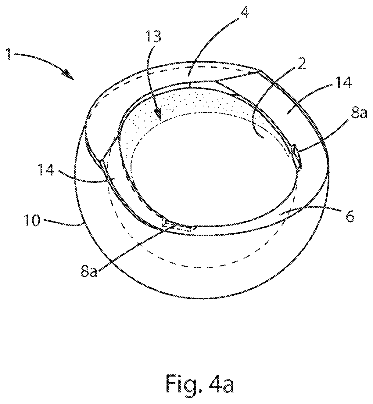 Patent US12303394 Figure 9 – Constrained acetabular liner