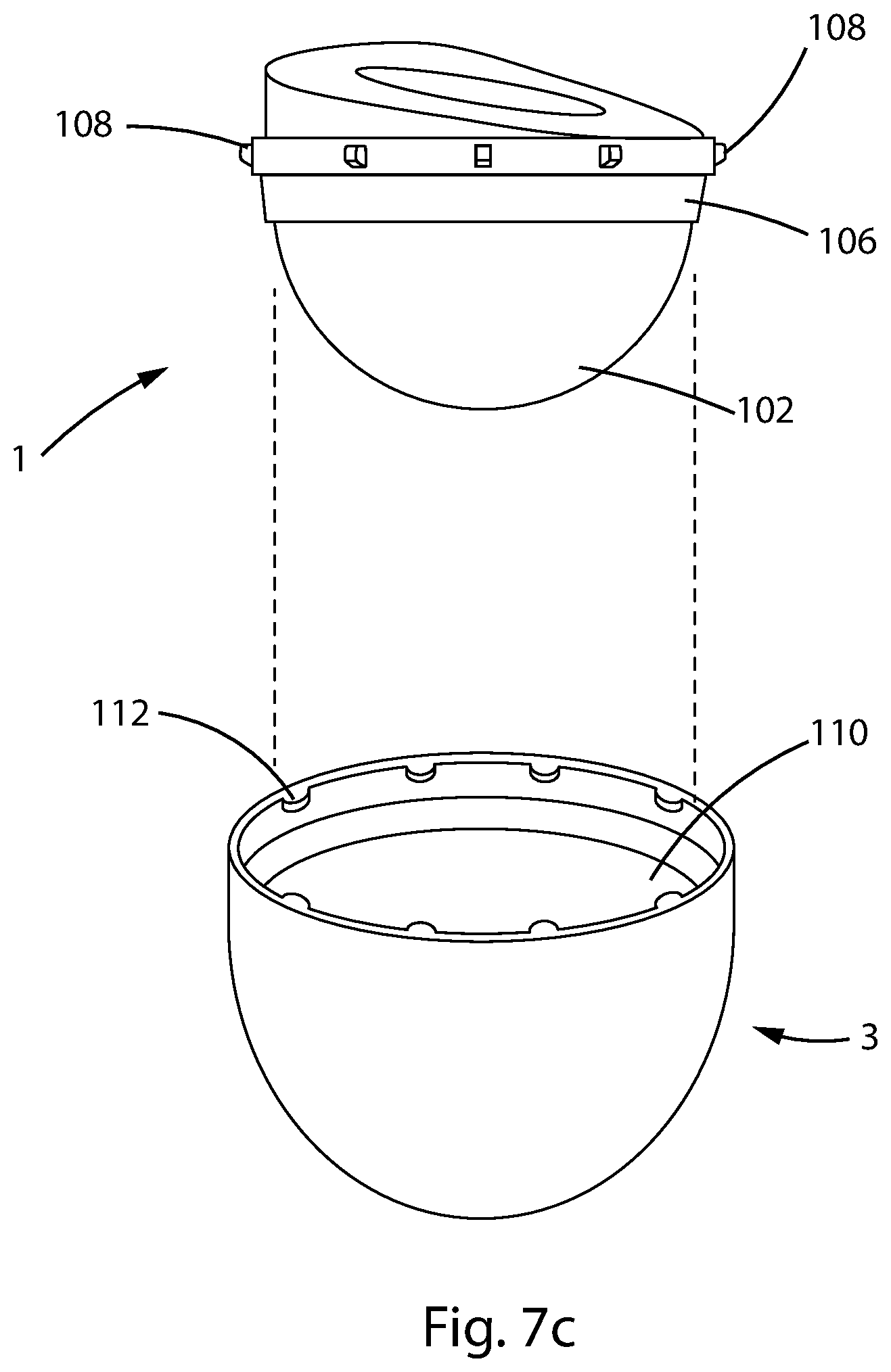 Patent US12303394 Figure 16 – Constrained acetabular liner