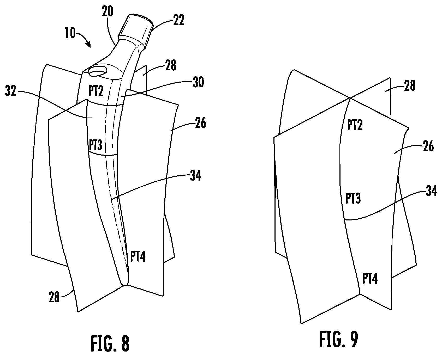 Patent US12303395 Figure 3 – Hip implant