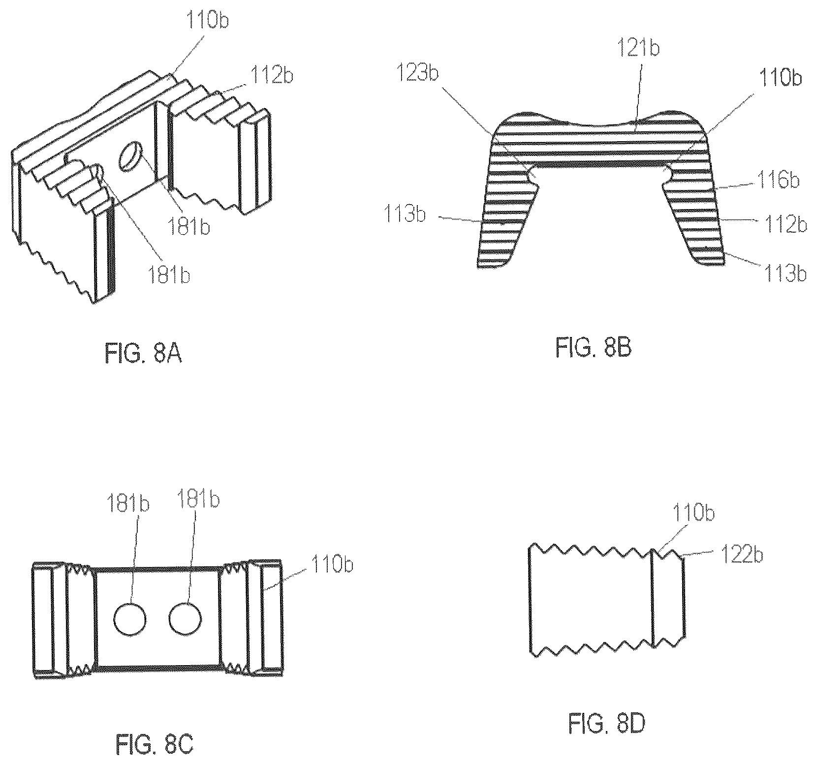 Patent US12303398 Figure 8 – Low profile plate