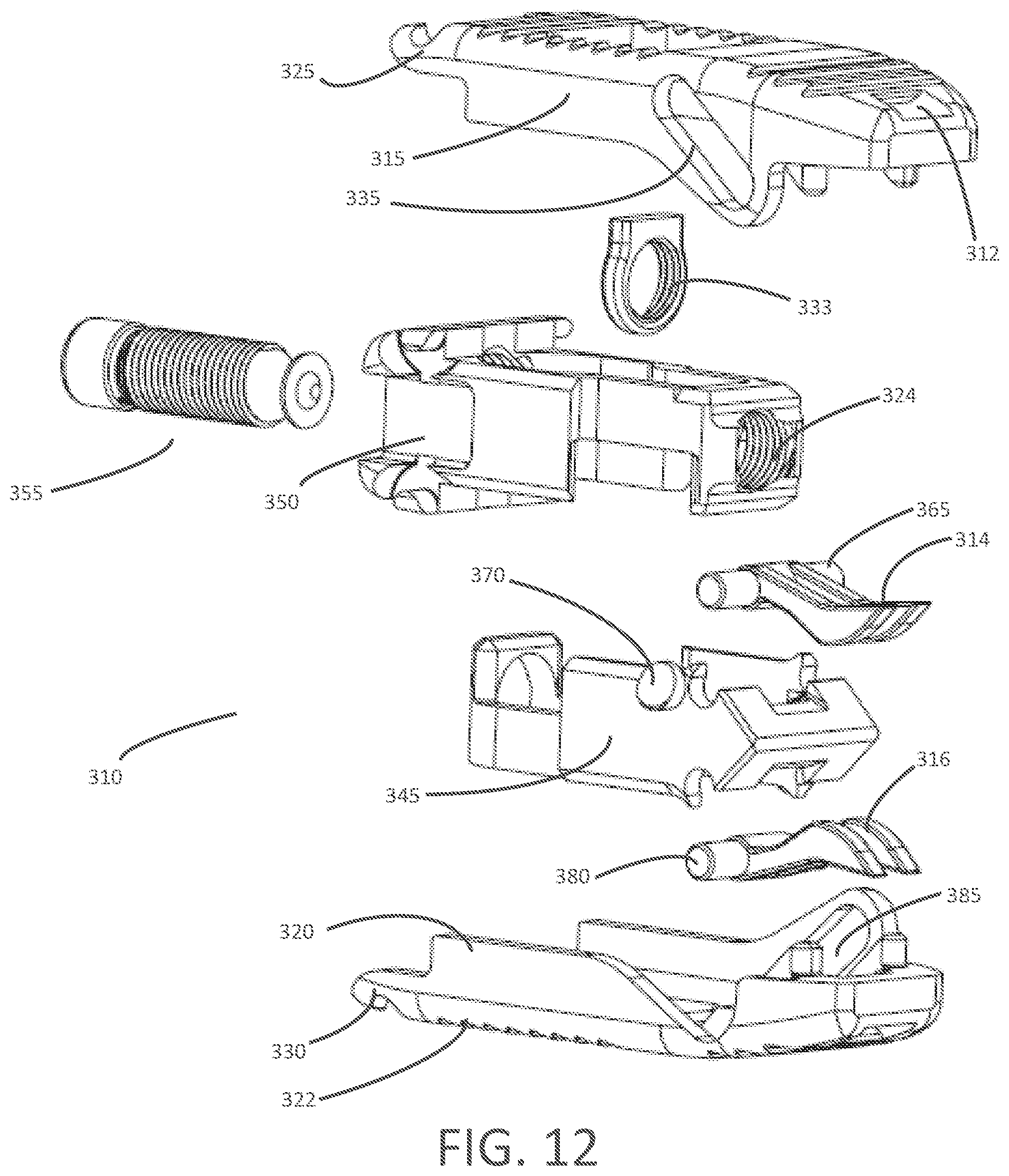Patent US12303399 Figure 8 – Expandable lordotic interbodies and related methods