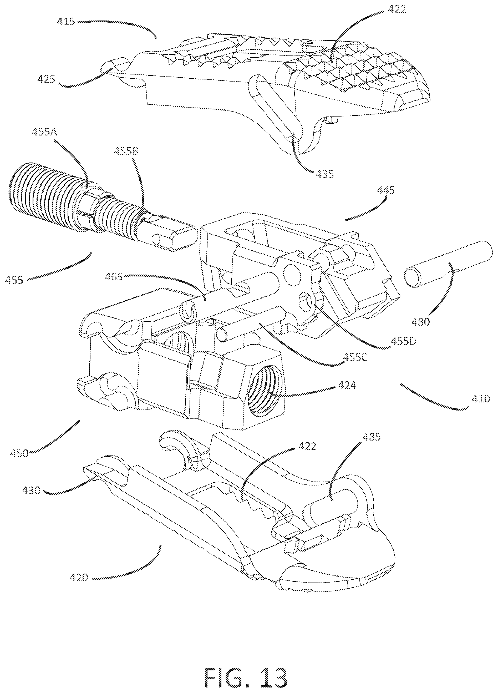 Patent US12303399 Figure 9 – Expandable lordotic interbodies and related methods