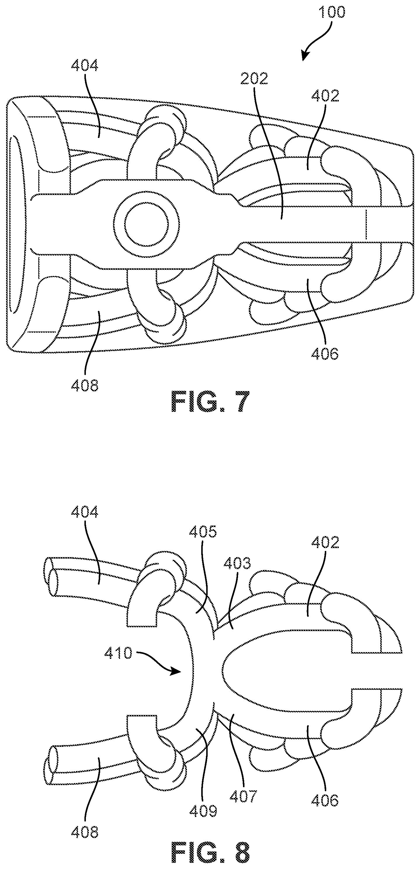 Patent US12303400 Figure 7 – Implant with structural members arranged around a ring