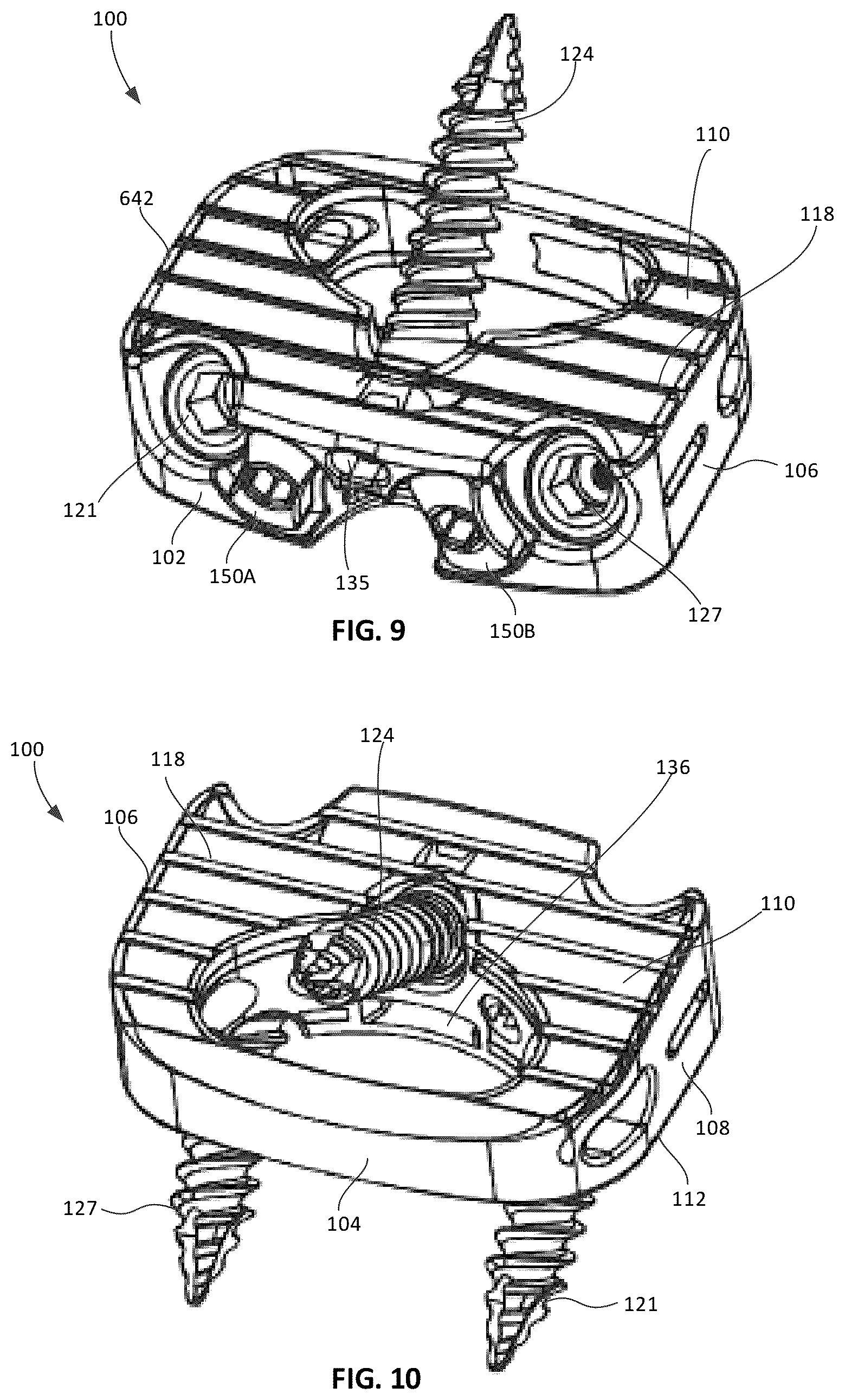Patent US12303401 Figure 5 – Tritanium AL implants and instrumentation