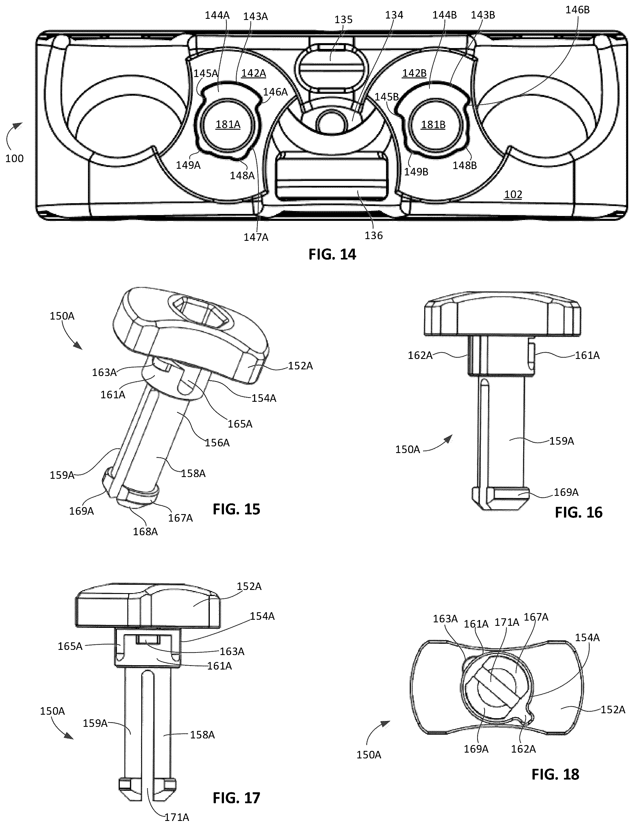 Patent US12303401 Figure 7 – Tritanium AL implants and instrumentation