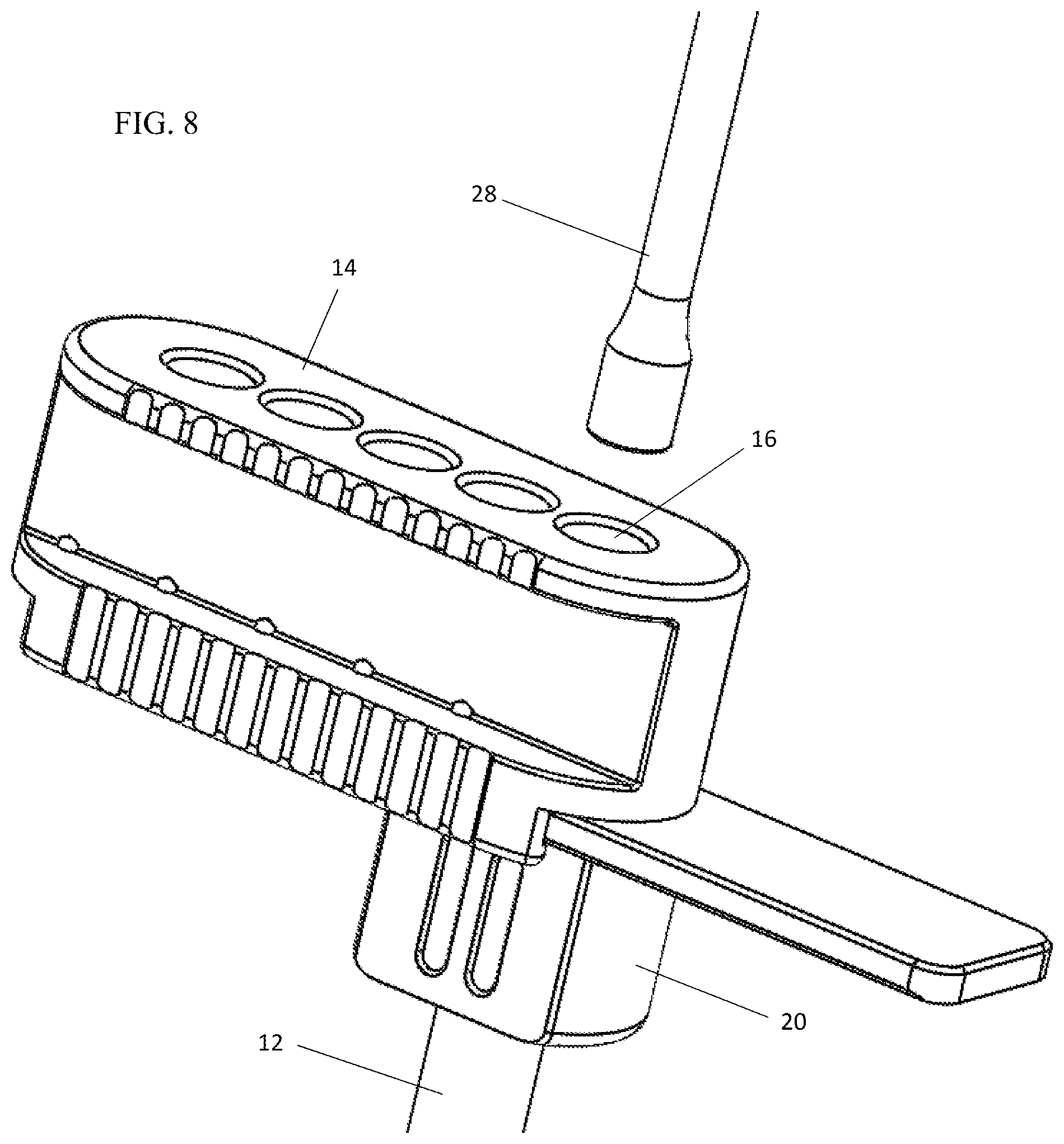 Patent US12303404 Figure 8 – Graft delivery system