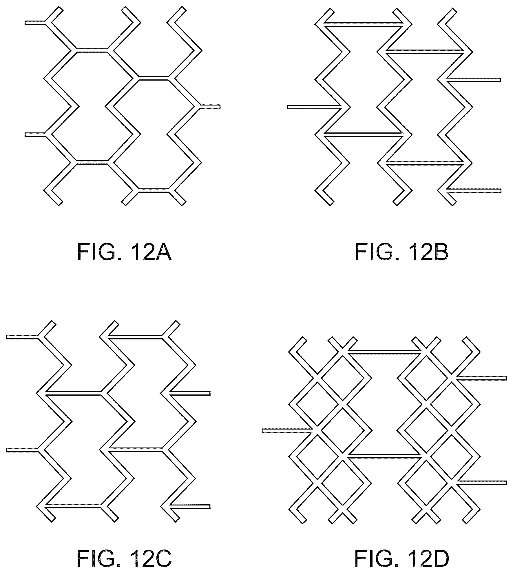 Patent US12303414 Figure 13 – Absorbable intravascular devices that shorten upon expansion creating space for vascular movement