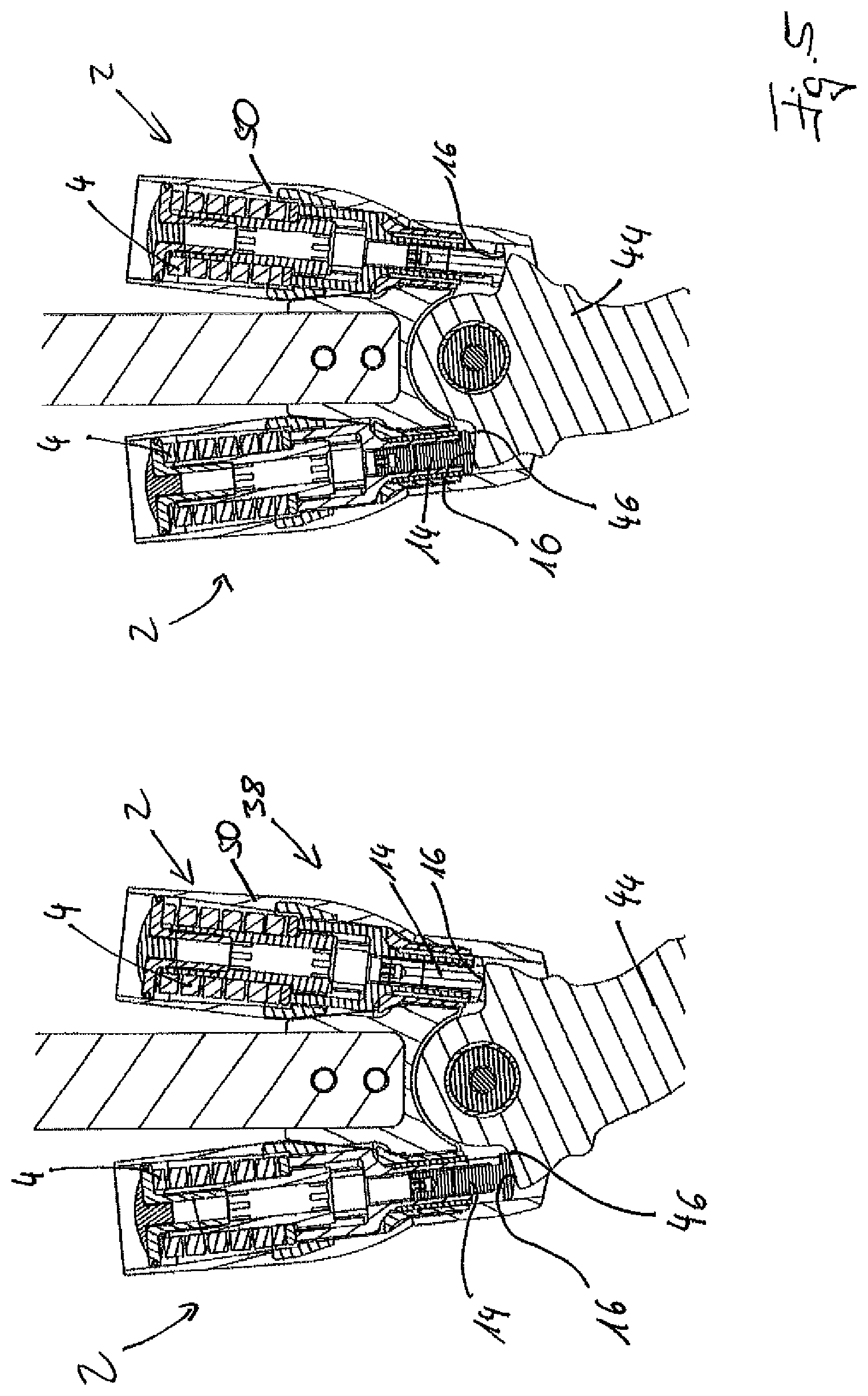 Patent US12303418 Figure 5 – Joint for an orthopedic device