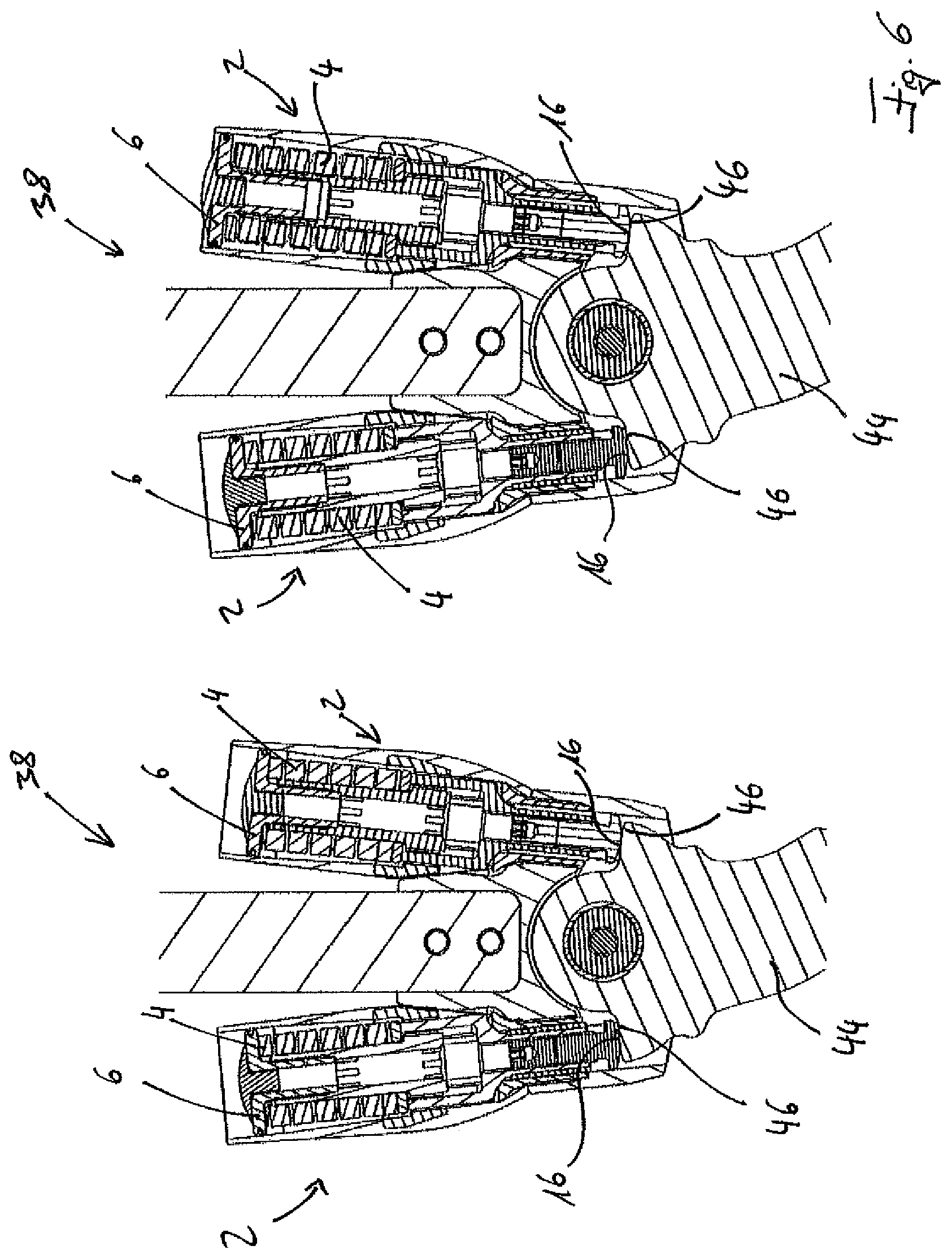 Patent US12303418 Figure 6 – Joint for an orthopedic device