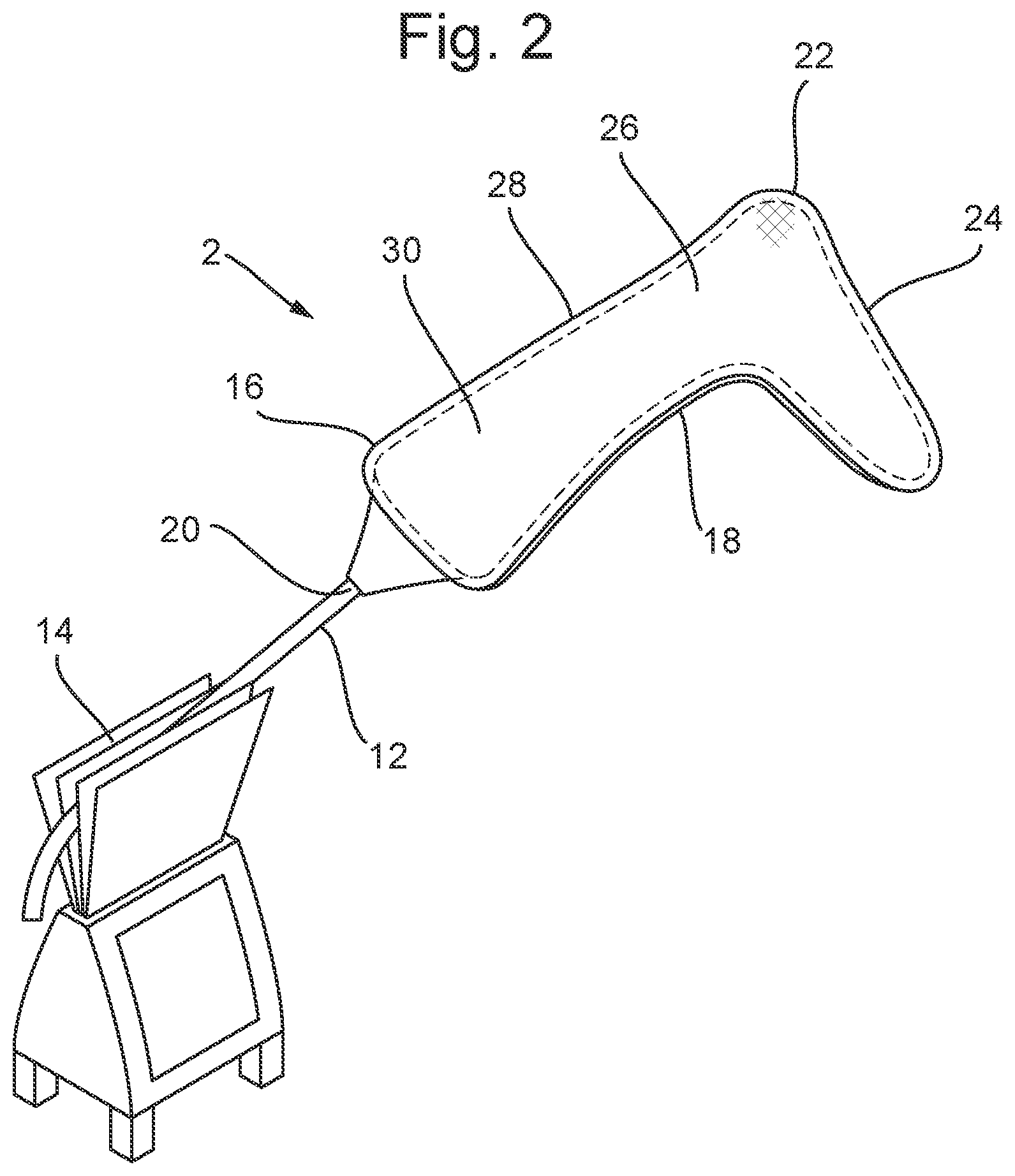Patent US12303419 Figure 2 – Orthosis