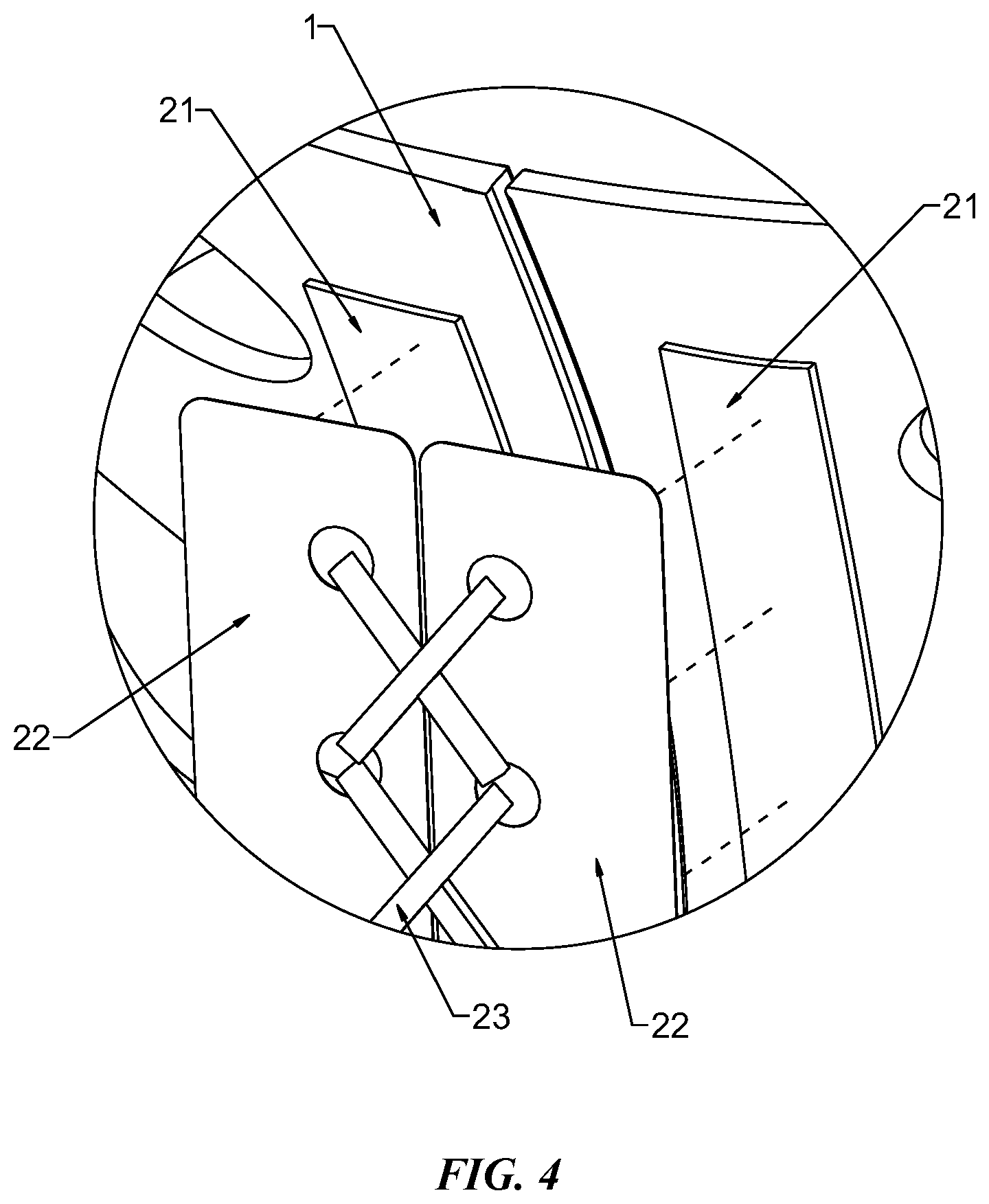 Patent US12303420 Figure 4 – Adjustable scoliosis orthosis and use method thereof