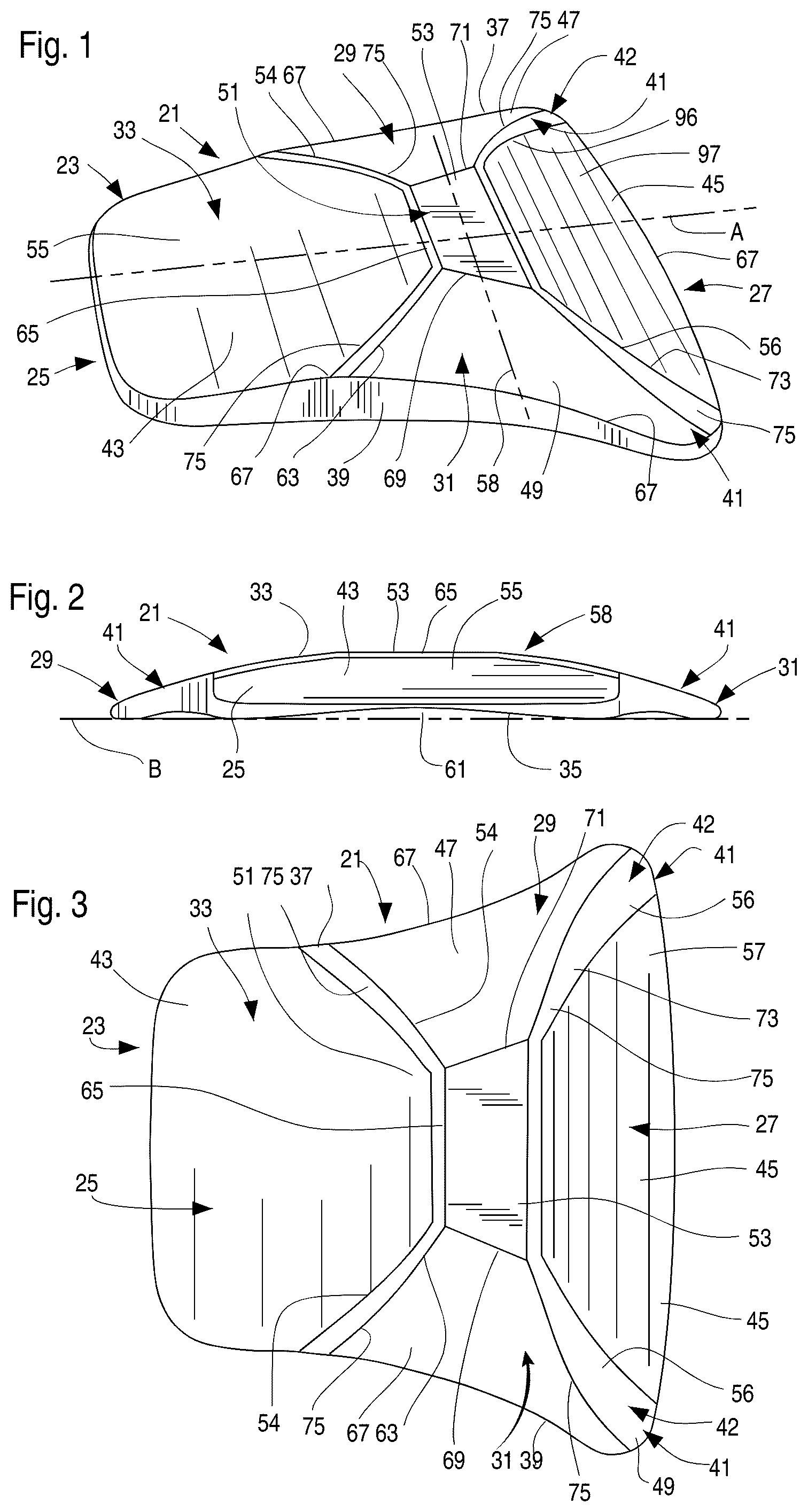 Patent US12303422 Figure 1 – Forefoot orthotic device