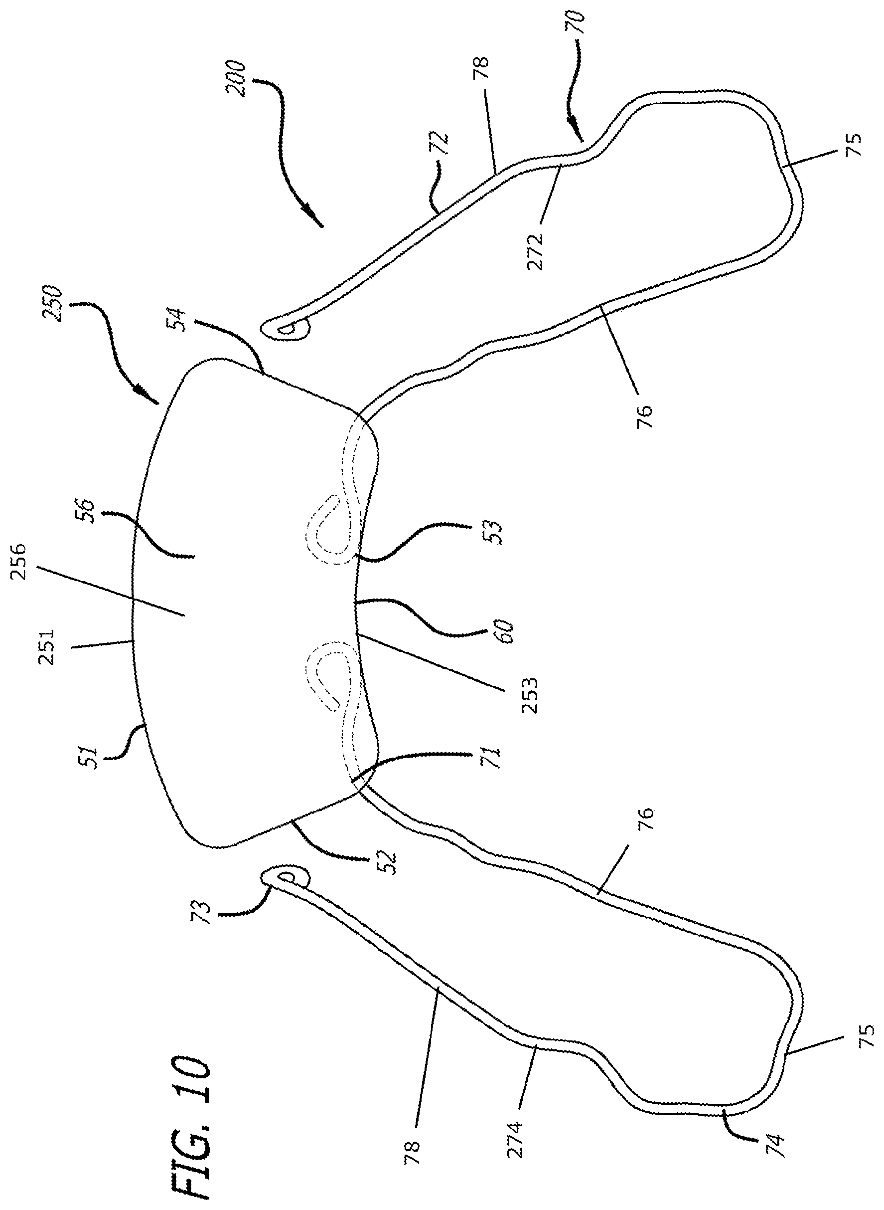 Patent US12303424 Figure 10 – Adjustable sleep apnea oral appliance for use with orthodontic braces
