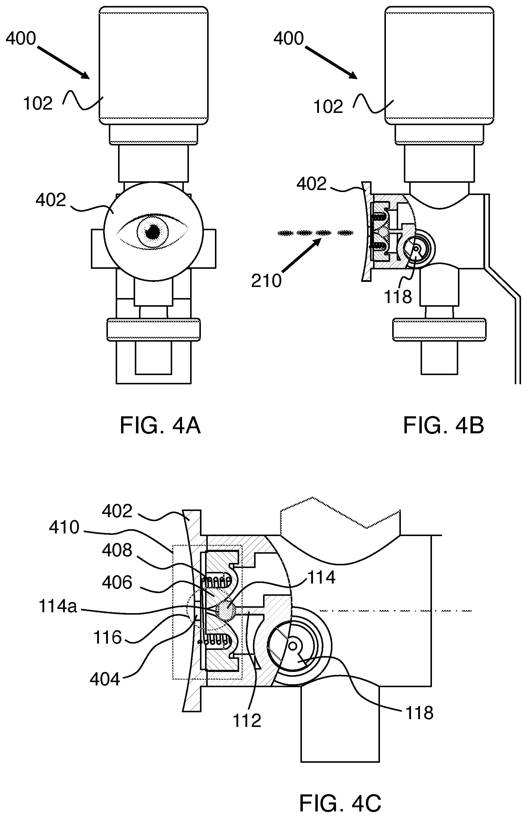 Patent US12303427 Figure 4 – Hydrodynamically actuated preservative free dispensing system