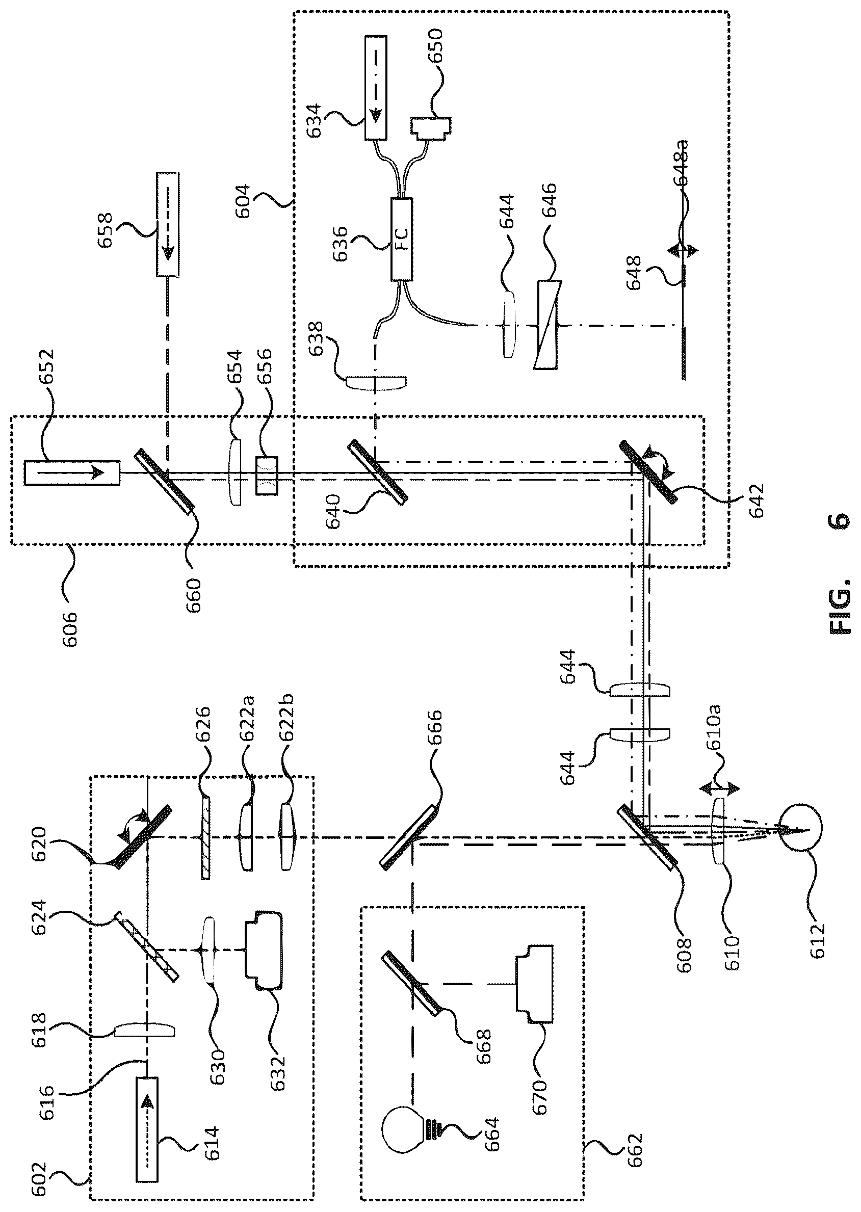 Patent US12303432 Figure 6 – Ophthalmological imaging and laser delivery device, system and methods