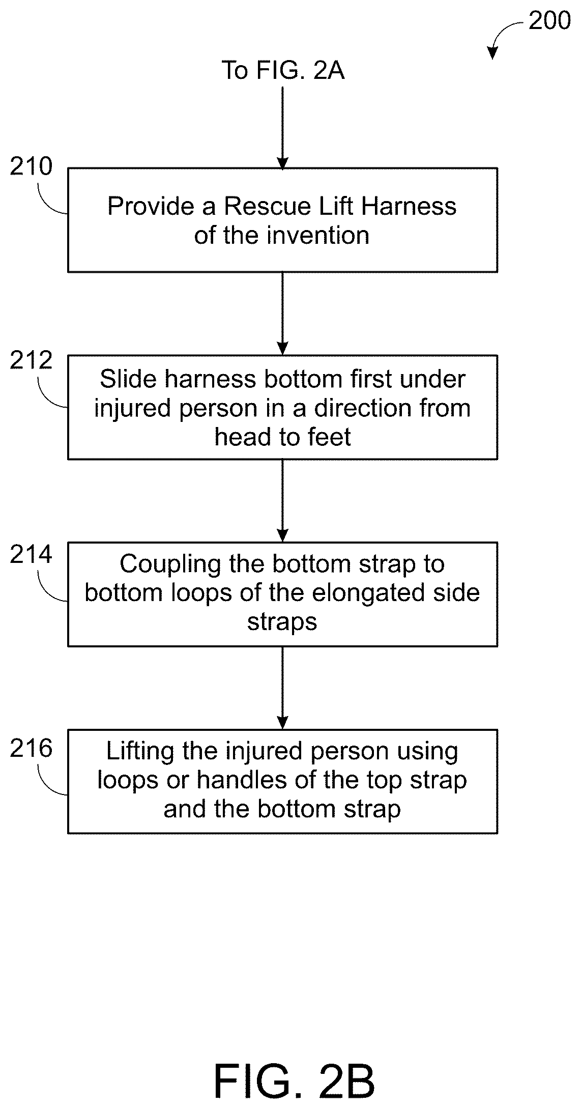 Patent US12303434 Figure 5 – Rescue lift harness