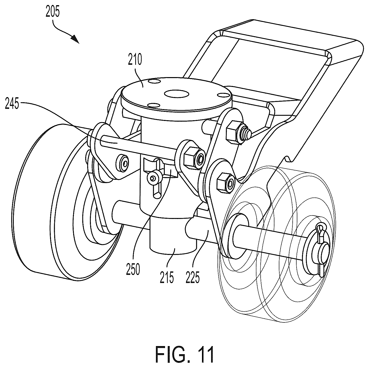 Patent US12303435 Figure 11 – Distraction frame for effecting hip distraction